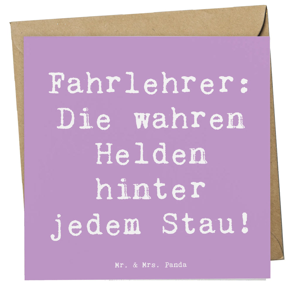 Deluxe Card Saying Fahrlehrer: Die wahren Helden hinter jedem Stau! Karte, Glückwunschkarte, Klappkarte, Hochwertige Grußkarte, Einladungskarte, Hochwertige Klappkarte, Hochzeitskarte, Grußkarte, Geburtstagskarte, Beruf, Ausbildung, Jubiläum, Abschied, Rente, Kollege, Kollegin, Geschenk, Schenken, Arbeitskollege, Mitarbeiter, Firma, Danke, Dankeschön