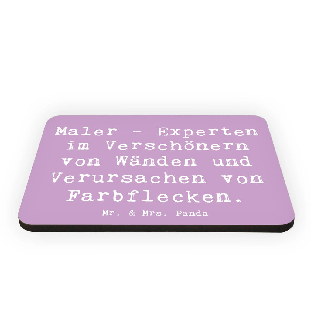 Magnet Spruch Maler - Experten im Verschönern von Wänden und Verursachen von Farbflecken. Souvenir Magnet, Motivmagnete, Notiz Magnet, Pinnwandmagnet, Dekomagnet, Kühlschrank Dekoration, Whiteboard Magnet, Kühlschrankmagnet, Beruf, Ausbildung, Jubiläum, Abschied, Rente, Kollege, Kollegin, Geschenk, Schenken, Arbeitskollege, Mitarbeiter, Firma, Danke, Dankeschön