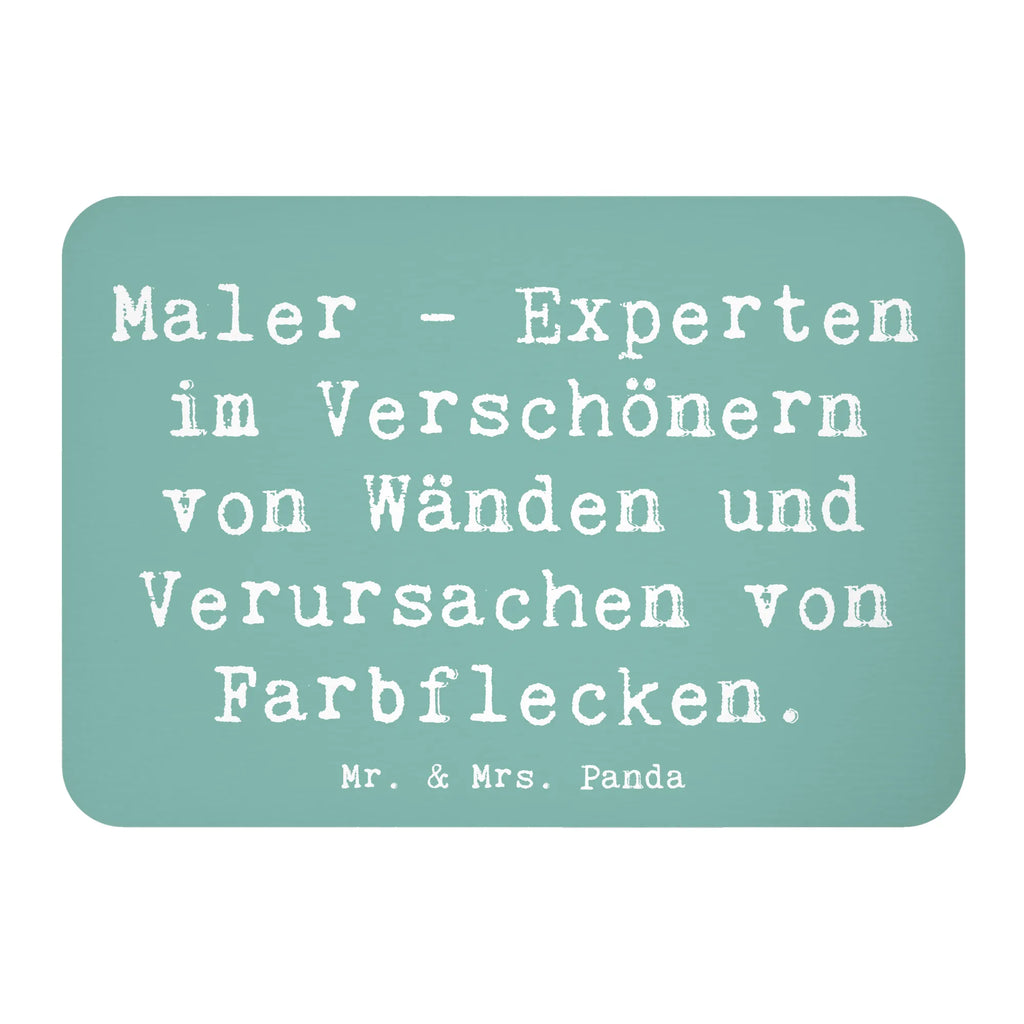 Magnet Spruch Maler - Experten im Verschönern von Wänden und Verursachen von Farbflecken. Souvenir Magnet, Motivmagnete, Notiz Magnet, Pinnwandmagnet, Dekomagnet, Kühlschrank Dekoration, Whiteboard Magnet, Kühlschrankmagnet, Beruf, Ausbildung, Jubiläum, Abschied, Rente, Kollege, Kollegin, Geschenk, Schenken, Arbeitskollege, Mitarbeiter, Firma, Danke, Dankeschön