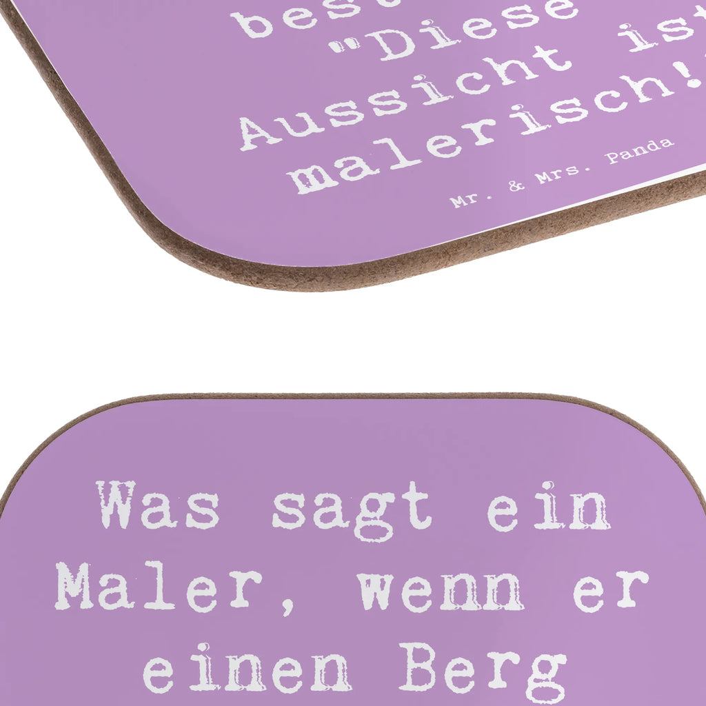 Square coaster Saying Was sagt ein Maler, wenn er einen Berg besteigt? "Diese Aussicht ist malerisch!" Tassen Untersetzer, Bierdeckel, Untersetzer aus Holz, Untersetzer Gläser, Untersetzer für Gläser, Getränkeuntersetzer, Glasuntersetzer, Untersetzer, Korkuntersetzer, Holzuntersetzer, Untersetzer Holz, Untersetzer Design, Beruf, Ausbildung, Jubiläum, Abschied, Rente, Kollege, Kollegin, Geschenk, Schenken, Arbeitskollege, Mitarbeiter, Firma, Danke, Dankeschön