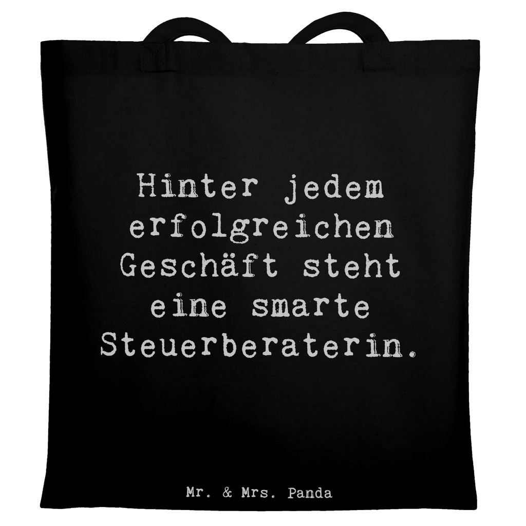 Tote bag Saying Hinter jedem erfolgreichen Geschäft steht eine smarte Steuerberaterin. Badetasche, Tragetasche, Umhängetasche, Stoffbeutel, Tasche, Laptoptasche, Einkaufstüte, Jutebeutel, Jutetasche, Beutel, Schultertasche, Shopper, Einkaufstasche, Strandtasche, Stofftasche, Beuteltasche, Beruf, Ausbildung, Jubiläum, Abschied, Rente, Kollege, Kollegin, Geschenk, Schenken, Arbeitskollege, Mitarbeiter, Firma, Danke, Dankeschön