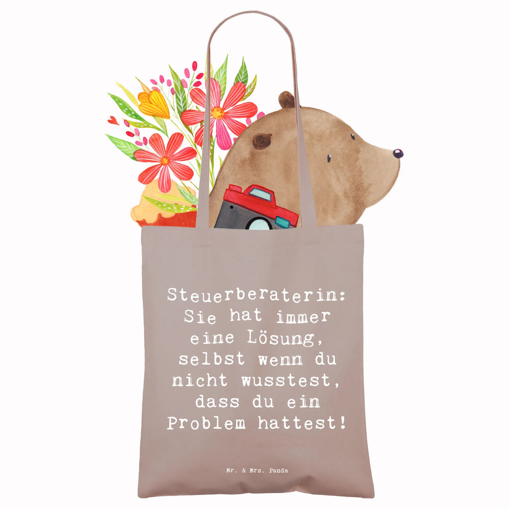 Tote bag Saying Steuerberaterin: Sie hat immer eine Lösung, selbst wenn du nicht wusstest, dass du ein Problem hattest! Jutetasche, Tasche, Schultertasche, Einkaufstüte, Shopper, Strandtasche, Umhängetasche, Beuteltasche, Stoffbeutel, Tragetasche, Badetasche, Laptoptasche, Jutebeutel, Beutel, Einkaufstasche, Stofftasche, Beruf, Ausbildung, Jubiläum, Abschied, Rente, Kollege, Kollegin, Geschenk, Schenken, Arbeitskollege, Mitarbeiter, Firma, Danke, Dankeschön