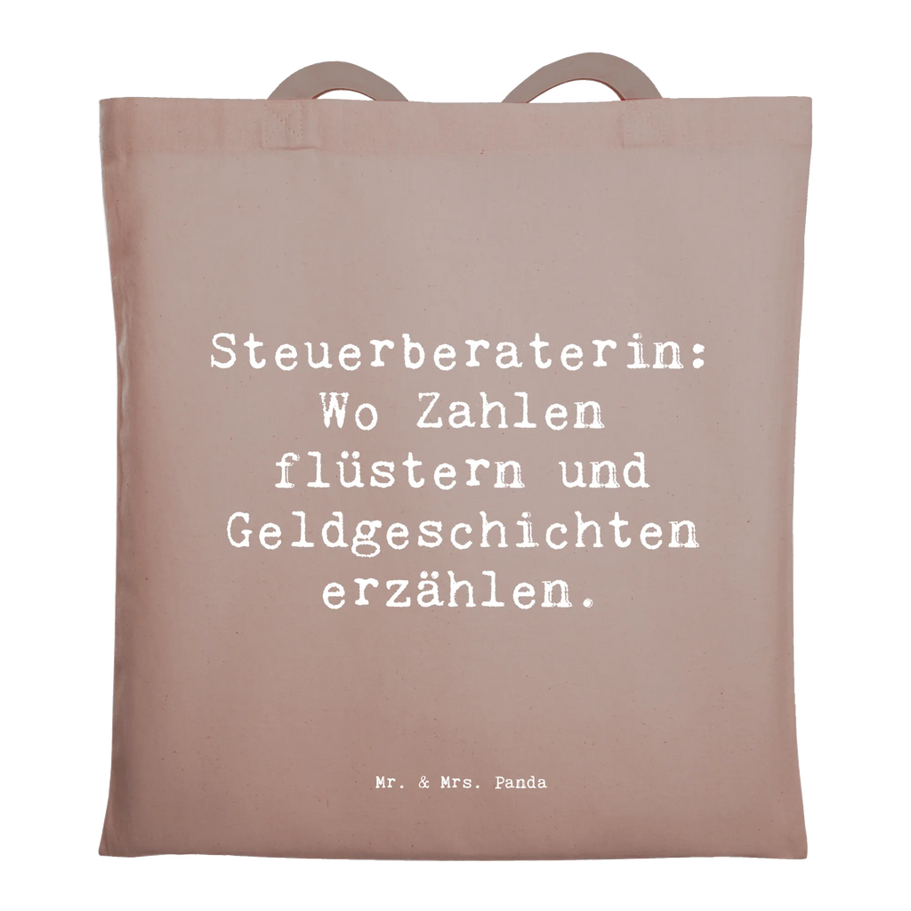 Tote bag Saying Steuerberaterin: Wo Zahlen flüstern und Geldgeschichten erzählen. Beuteltasche, Beutel, Einkaufstasche, Jutebeutel, Stoffbeutel, Tasche, Shopper, Umhängetasche, Strandtasche, Schultertasche, Stofftasche, Tragetasche, Badetasche, Jutetasche, Einkaufstüte, Laptoptasche, Beruf, Ausbildung, Jubiläum, Abschied, Rente, Kollege, Kollegin, Geschenk, Schenken, Arbeitskollege, Mitarbeiter, Firma, Danke, Dankeschön