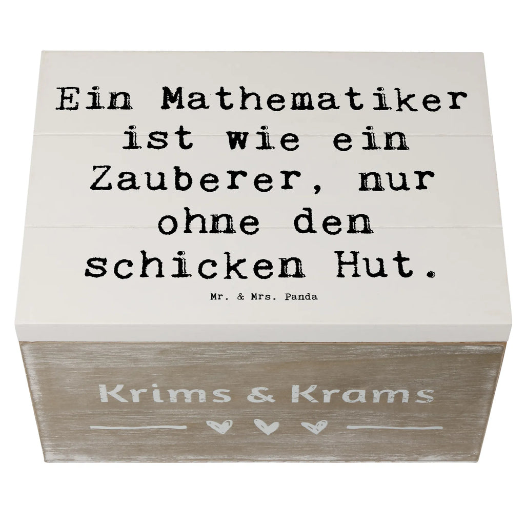 Wooden chest Saying Ein Mathematiker ist wie ein Zauberer, nur ohne den schicken Hut. Geschenkdose, Geschenkbox, Schatzkiste, Truhe, Dekokiste, Aufbewahrungsbox, Holzkiste, XXL, Erinnerungskiste, Kiste, Erinnerungsbox, Schatulle, Beruf, Ausbildung, Jubiläum, Abschied, Rente, Kollege, Kollegin, Geschenk, Schenken, Arbeitskollege, Mitarbeiter, Firma, Danke, Dankeschön