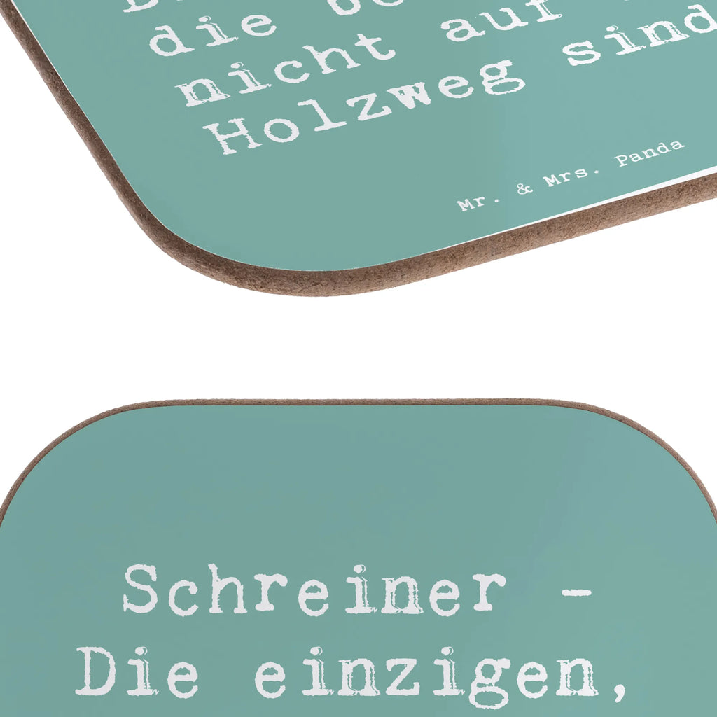 Square coaster Saying Schreiner - Die einzigen, die beim Holz nicht auf dem Holzweg sind! Bierdeckel, Untersetzer aus Holz, Untersetzer Design, Glasuntersetzer, Untersetzer, Getränkeuntersetzer, Korkuntersetzer, Tassen Untersetzer, Untersetzer Holz, Untersetzer für Gläser, Untersetzer Gläser, Holzuntersetzer, Beruf, Ausbildung, Jubiläum, Abschied, Rente, Kollege, Kollegin, Geschenk, Schenken, Arbeitskollege, Mitarbeiter, Firma, Danke, Dankeschön