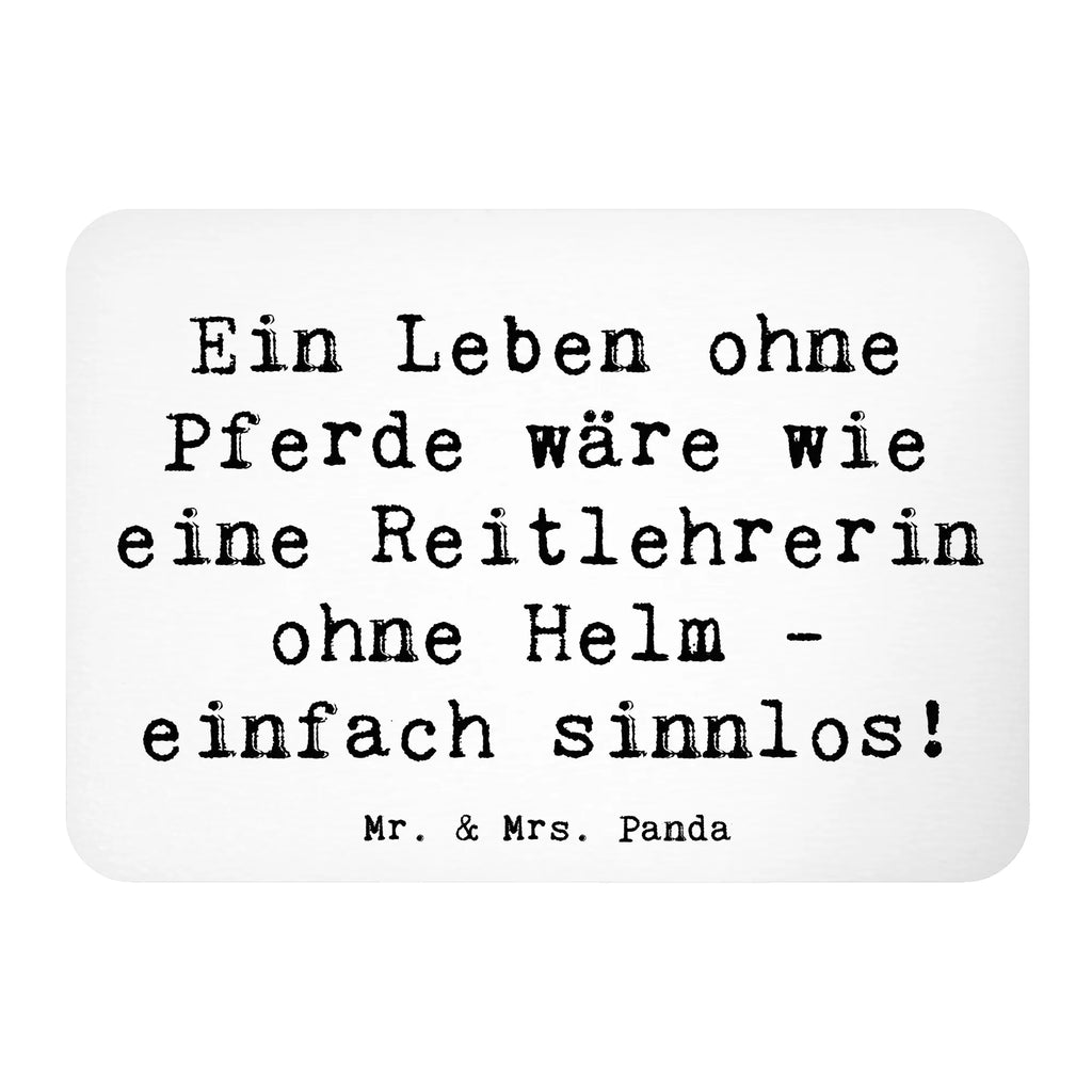 Magnet Spruch Ein Leben ohne Pferde wäre wie eine Reitlehrerin ohne Helm - einfach sinnlos! Notiz Magnet, Dekomagnet, Pinnwandmagnet, Kühlschrankmagnet, Kühlschrank Dekoration, Motivmagnete, Whiteboard Magnet, Souvenir Magnet, Beruf, Ausbildung, Jubiläum, Abschied, Rente, Kollege, Kollegin, Geschenk, Schenken, Arbeitskollege, Mitarbeiter, Firma, Danke, Dankeschön