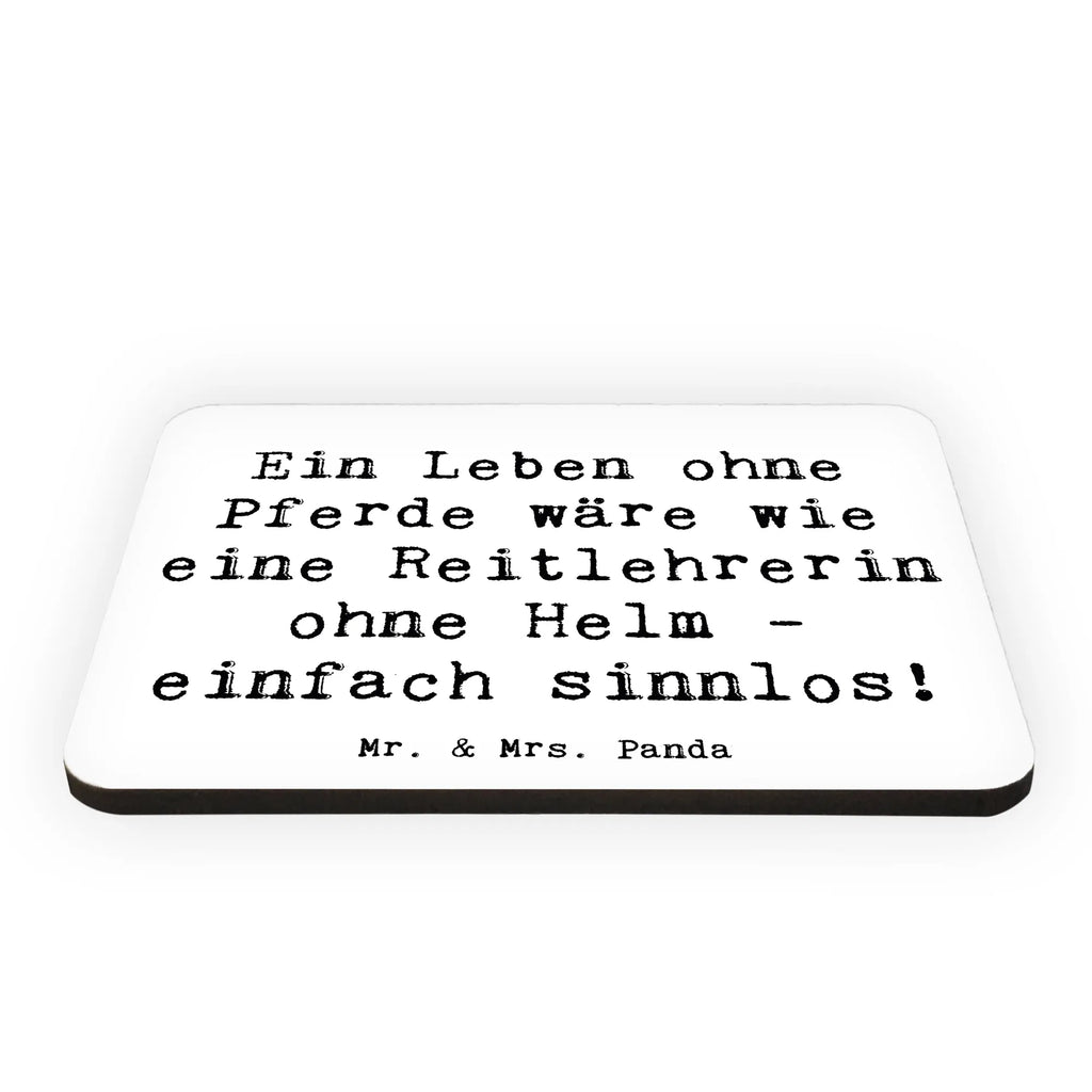 Magnet Spruch Ein Leben ohne Pferde wäre wie eine Reitlehrerin ohne Helm - einfach sinnlos! Notiz Magnet, Dekomagnet, Pinnwandmagnet, Kühlschrankmagnet, Kühlschrank Dekoration, Motivmagnete, Whiteboard Magnet, Souvenir Magnet, Beruf, Ausbildung, Jubiläum, Abschied, Rente, Kollege, Kollegin, Geschenk, Schenken, Arbeitskollege, Mitarbeiter, Firma, Danke, Dankeschön