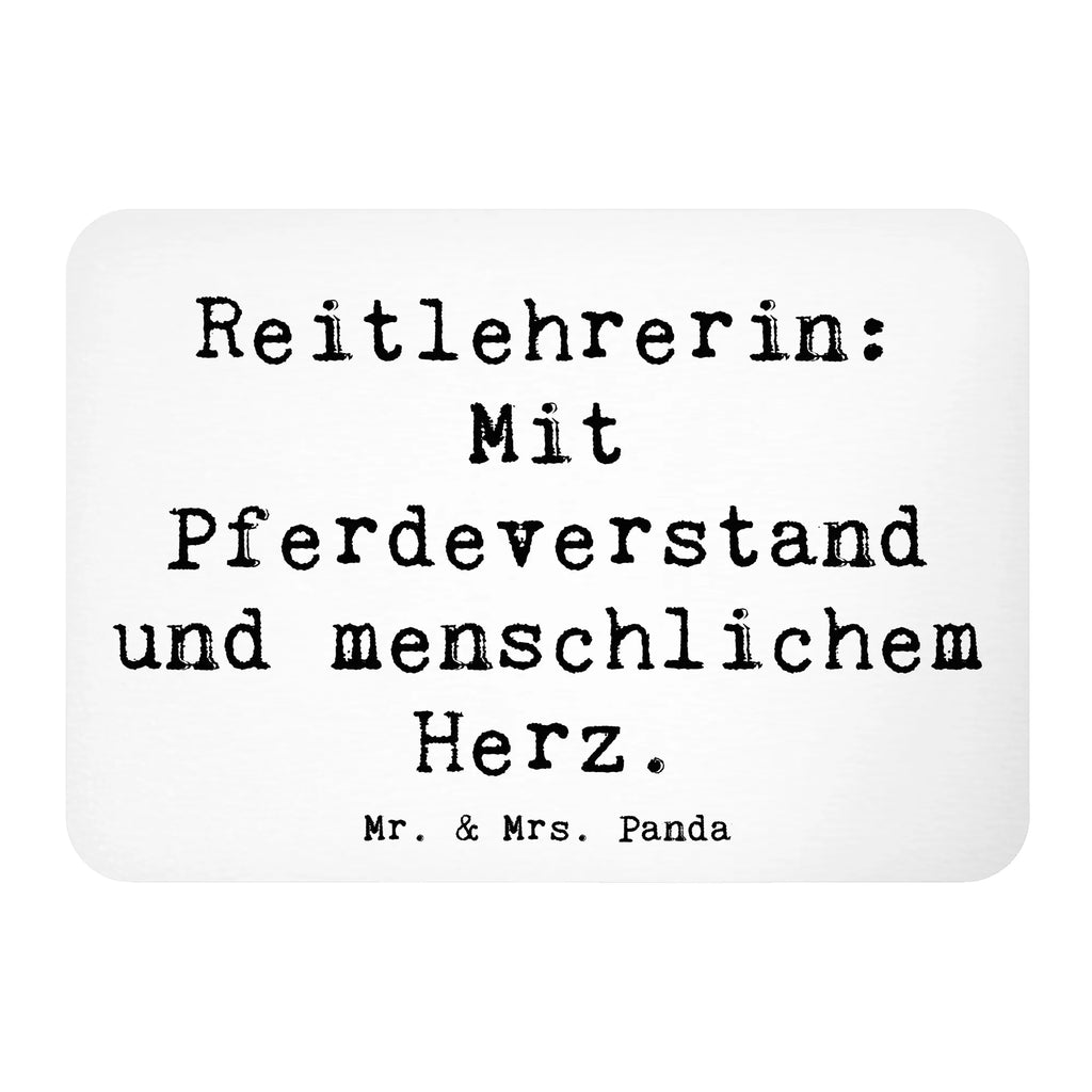 Magnet Spruch Reitlehrerin: Mit Pferdeverstand und menschlichem Herz. Pinnwandmagnet, Notiz Magnet, Motivmagnete, Kühlschrankmagnet, Dekomagnet, Whiteboard Magnet, Kühlschrank Dekoration, Souvenir Magnet, Beruf, Ausbildung, Jubiläum, Abschied, Rente, Kollege, Kollegin, Geschenk, Schenken, Arbeitskollege, Mitarbeiter, Firma, Danke, Dankeschön