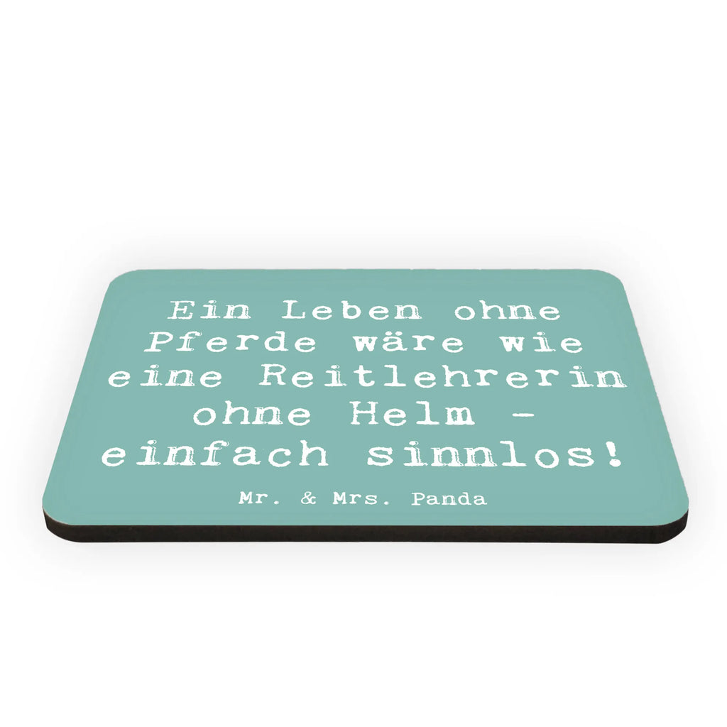 Magnet Spruch Ein Leben ohne Pferde wäre wie eine Reitlehrerin ohne Helm - einfach sinnlos! Notiz Magnet, Dekomagnet, Pinnwandmagnet, Kühlschrankmagnet, Kühlschrank Dekoration, Motivmagnete, Whiteboard Magnet, Souvenir Magnet, Beruf, Ausbildung, Jubiläum, Abschied, Rente, Kollege, Kollegin, Geschenk, Schenken, Arbeitskollege, Mitarbeiter, Firma, Danke, Dankeschön