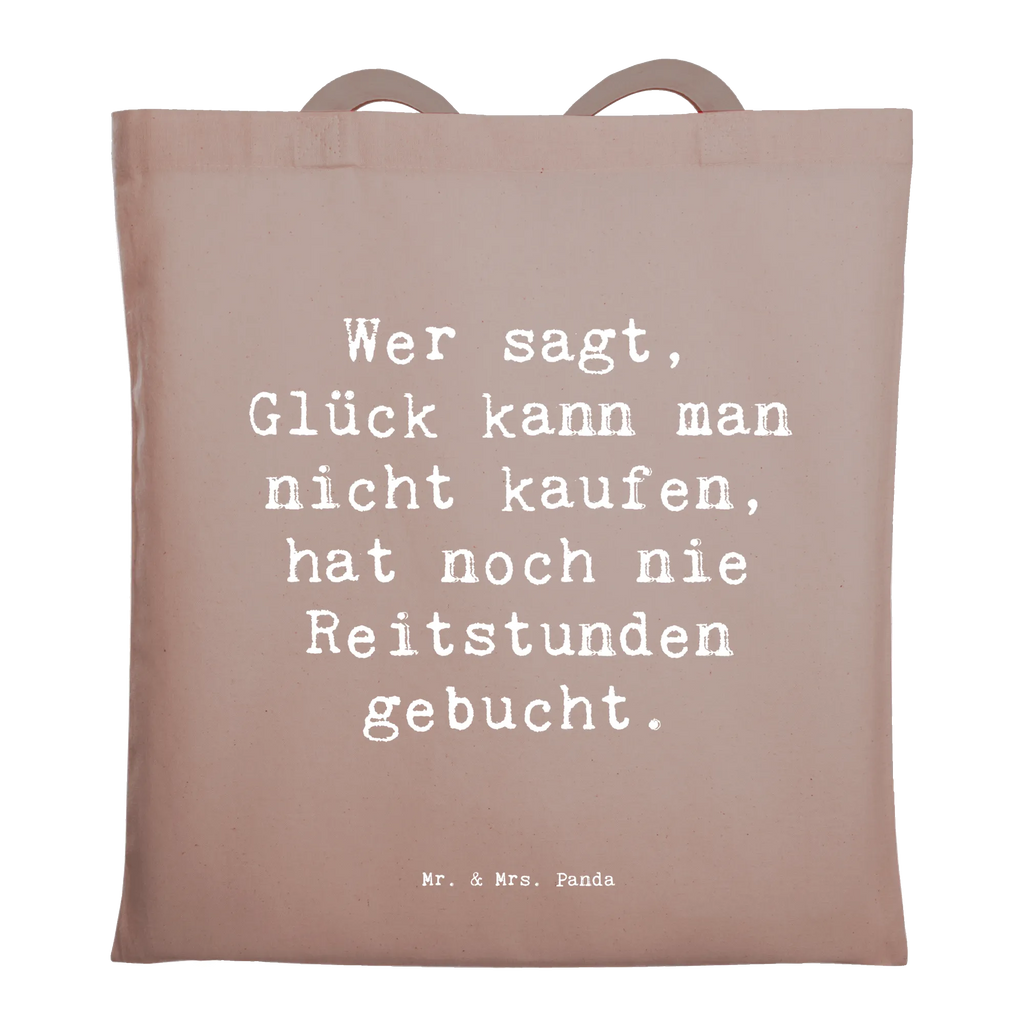 Tote bag Saying Wer sagt, Glück kann man nicht kaufen, hat noch nie Reitstunden gebucht. Tasche, Jutebeutel, Stoffbeutel, Einkaufstüte, Shopper, Tragetasche, Badetasche, Einkaufstasche, Stofftasche, Schultertasche, Beutel, Strandtasche, Laptoptasche, Umhängetasche, Jutetasche, Beuteltasche, Beruf, Ausbildung, Jubiläum, Abschied, Rente, Kollege, Kollegin, Geschenk, Schenken, Arbeitskollege, Mitarbeiter, Firma, Danke, Dankeschön