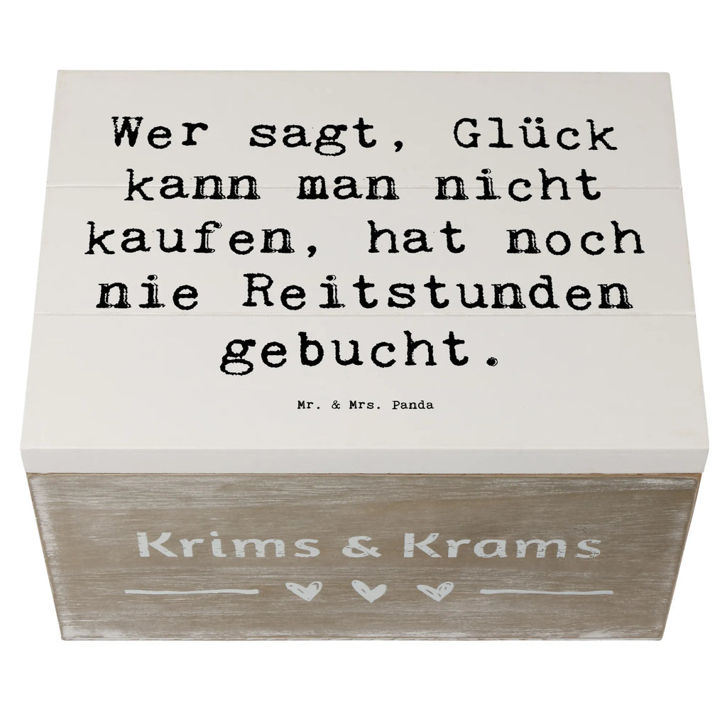Holzkiste Spruch Wer sagt, Glück kann man nicht kaufen, hat noch nie Reitstunden gebucht. Schatzkiste, Erinnerungsbox, Aufbewahrungsbox, Geschenkdose, Erinnerungskiste, Kiste, Geschenkbox, Holzkiste, XXL, Dekokiste, Schatulle, Truhe, Beruf, Ausbildung, Jubiläum, Abschied, Rente, Kollege, Kollegin, Geschenk, Schenken, Arbeitskollege, Mitarbeiter, Firma, Danke, Dankeschön