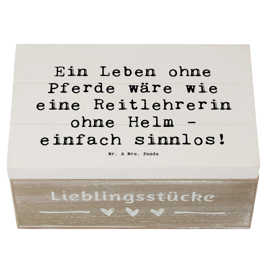 Wooden chest Saying Ein Leben ohne Pferde wäre wie eine Reitlehrerin ohne Helm - einfach sinnlos! Geschenkbox, Dekokiste, Aufbewahrungsbox, Erinnerungsbox, Erinnerungskiste, Truhe, Geschenkdose, Kiste, Holzkiste, Schatulle, XXL, Schatzkiste, Beruf, Ausbildung, Jubiläum, Abschied, Rente, Kollege, Kollegin, Geschenk, Schenken, Arbeitskollege, Mitarbeiter, Firma, Danke, Dankeschön