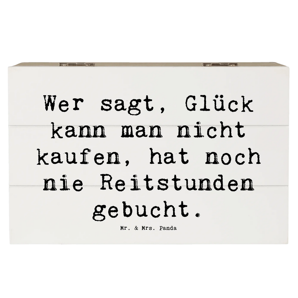Holzkiste Spruch Wer sagt, Glück kann man nicht kaufen, hat noch nie Reitstunden gebucht. Schatzkiste, Erinnerungsbox, Aufbewahrungsbox, Geschenkdose, Erinnerungskiste, Kiste, Geschenkbox, Holzkiste, XXL, Dekokiste, Schatulle, Truhe, Beruf, Ausbildung, Jubiläum, Abschied, Rente, Kollege, Kollegin, Geschenk, Schenken, Arbeitskollege, Mitarbeiter, Firma, Danke, Dankeschön