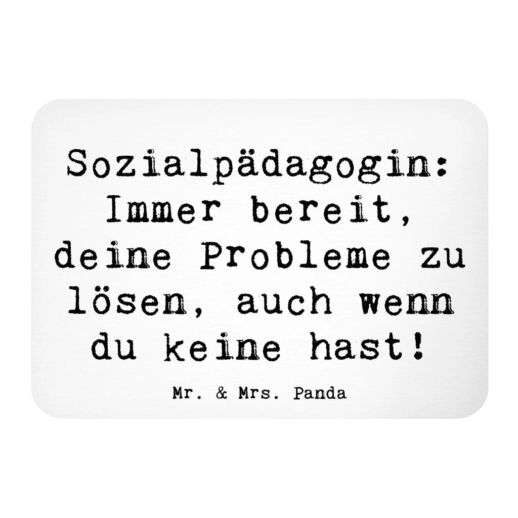 Magnet Spruch Sozialpädagogin: Immer bereit, deine Probleme zu lösen, auch wenn du keine hast! Kühlschrank Dekoration, Whiteboard Magnet, Motivmagnete, Notiz Magnet, Kühlschrankmagnet, Souvenir Magnet, Dekomagnet, Pinnwandmagnet, Beruf, Ausbildung, Jubiläum, Abschied, Rente, Kollege, Kollegin, Geschenk, Schenken, Arbeitskollege, Mitarbeiter, Firma, Danke, Dankeschön