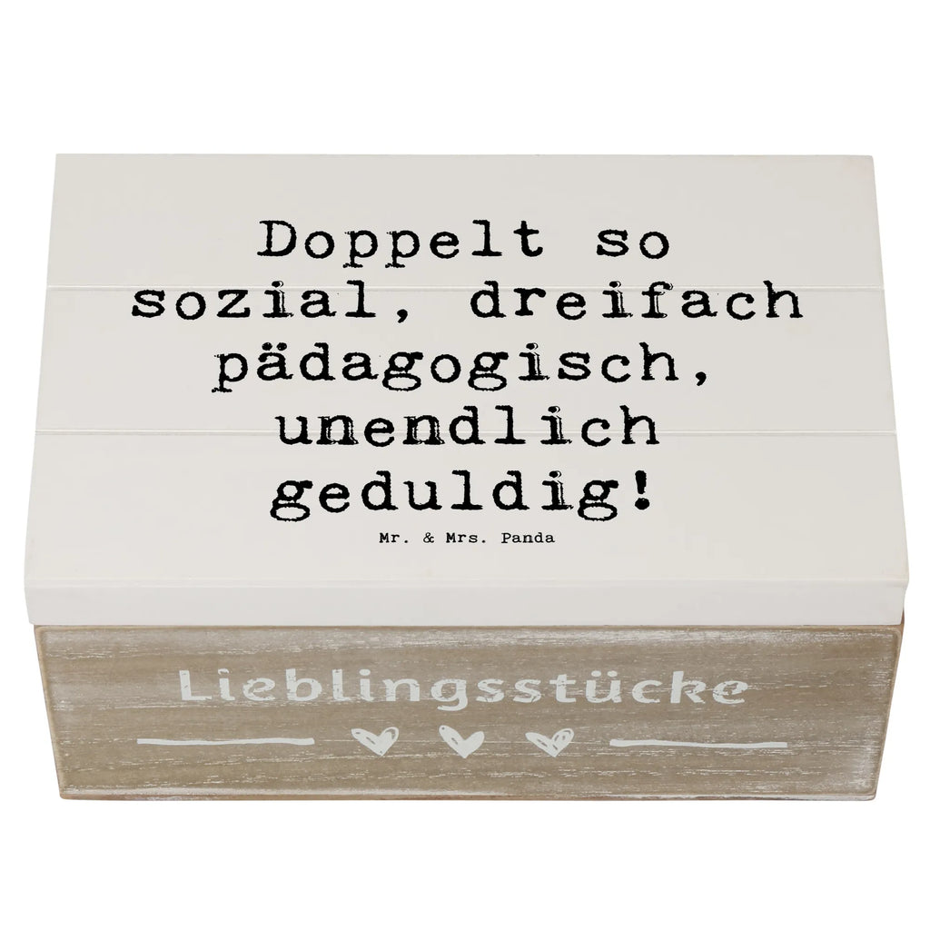 Holzkiste Spruch Doppelt so sozial, dreifach pädagogisch, unendlich geduldig! holzschatulle, Holzbox mit Deckel, Holzkiste mit Deckel, Aufbewahrungsbox, Aufbewahrungsbox Holz, box holz, aufbewahrungskisten, Holzboxen, Holzbox, Holzkiste, aufbewahrungsboxen, aufbewahrungskiste mit deckel, holzkästchen, Aufbewahrungskiste, holztruhen, aufbewahrungstruhe, Box aus Holz, holzschachtel, Holzkisten, Schatulle, kiste holz, Aufbewahrungsbox aus Holz, Holztruhe, truhe holz, Holz Aufbewahrungsbox, Geschenk, Danke, Dankeschön, Schenken, Beruf, Ausbildung, Abschied, Rente, Kollege, Kollegin, Arbeitskollege, Mitarbeiter, Jubiläum, Firma