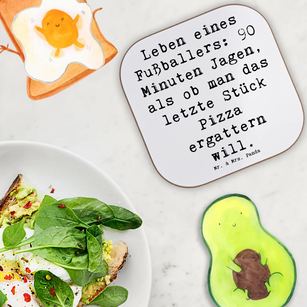 Square coaster Saying Leben eines Fußballers: 90 Minuten Jagen, als ob man das letzte Stück Pizza ergattern will. Untersetzer für Gläser, Untersetzer, Glasuntersetzer, Untersetzer Design, Untersetzer aus Holz, Untersetzer Holz, Getränkeuntersetzer, Untersetzer Gläser, Holzuntersetzer, Bierdeckel, Korkuntersetzer, Tassen Untersetzer, Beruf, Ausbildung, Jubiläum, Abschied, Rente, Kollege, Kollegin, Geschenk, Schenken, Arbeitskollege, Mitarbeiter, Firma, Danke, Dankeschön