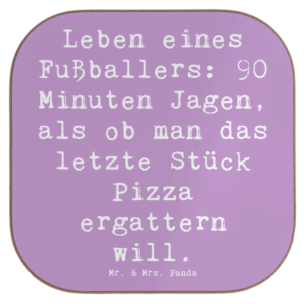 Square coaster Saying Leben eines Fußballers: 90 Minuten Jagen, als ob man das letzte Stück Pizza ergattern will. Untersetzer für Gläser, Untersetzer, Glasuntersetzer, Untersetzer Design, Untersetzer aus Holz, Untersetzer Holz, Getränkeuntersetzer, Untersetzer Gläser, Holzuntersetzer, Bierdeckel, Korkuntersetzer, Tassen Untersetzer, Beruf, Ausbildung, Jubiläum, Abschied, Rente, Kollege, Kollegin, Geschenk, Schenken, Arbeitskollege, Mitarbeiter, Firma, Danke, Dankeschön