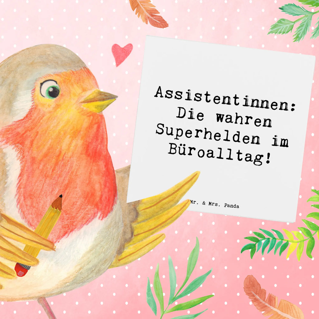 Deluxe Card Saying Assistentinnen: Die wahren Superhelden im Büroalltag! Karte, Klappkarte, Hochzeitskarte, Glückwunschkarte, Hochwertige Klappkarte, Geburtstagskarte, Grußkarte, Hochwertige Grußkarte, Einladungskarte, Beruf, Ausbildung, Jubiläum, Abschied, Rente, Kollege, Kollegin, Geschenk, Schenken, Arbeitskollege, Mitarbeiter, Firma, Danke, Dankeschön