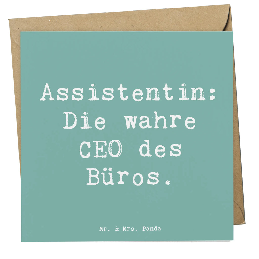 Deluxe Card Saying Assistentin: Die wahre CEO des Büros. Hochzeitskarte, Einladungskarte, Geburtstagskarte, Hochwertige Grußkarte, Hochwertige Klappkarte, Glückwunschkarte, Klappkarte, Karte, Grußkarte, Beruf, Ausbildung, Jubiläum, Abschied, Rente, Kollege, Kollegin, Geschenk, Schenken, Arbeitskollege, Mitarbeiter, Firma, Danke, Dankeschön
