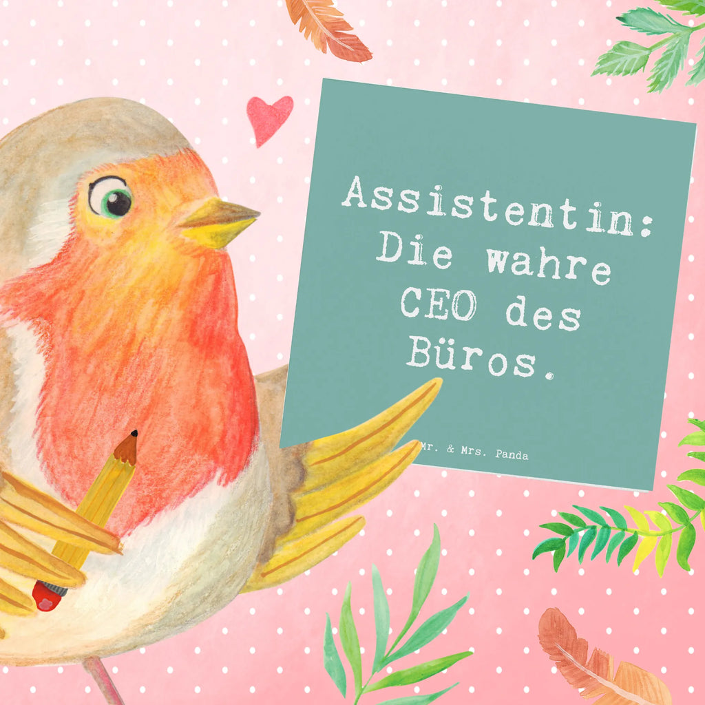 Deluxe Card Saying Assistentin: Die wahre CEO des Büros. Hochzeitskarte, Einladungskarte, Geburtstagskarte, Hochwertige Grußkarte, Hochwertige Klappkarte, Glückwunschkarte, Klappkarte, Karte, Grußkarte, Beruf, Ausbildung, Jubiläum, Abschied, Rente, Kollege, Kollegin, Geschenk, Schenken, Arbeitskollege, Mitarbeiter, Firma, Danke, Dankeschön