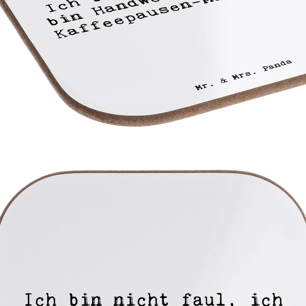 Square coaster Saying Ich bin nicht faul, ich bin Handwerker - das ist Kaffeepausen-Management! Untersetzer Gläser, Untersetzer Holz, Untersetzer, Tassen Untersetzer, Glasuntersetzer, Holzuntersetzer, Bierdeckel, Korkuntersetzer, Untersetzer aus Holz, Untersetzer Design, Getränkeuntersetzer, Untersetzer für Gläser, Beruf, Ausbildung, Jubiläum, Abschied, Rente, Kollege, Kollegin, Geschenk, Schenken, Arbeitskollege, Mitarbeiter, Firma, Danke, Dankeschön
