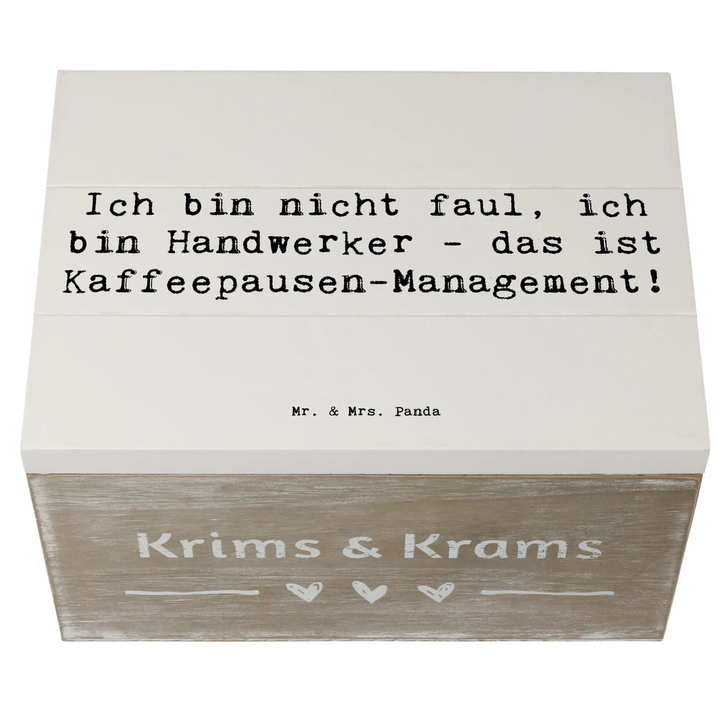 Holzkiste Spruch Ich bin nicht faul, ich bin Handwerker - das ist Kaffeepausen-Management! Holzboxen, kiste holz, holzschatulle, aufbewahrungsboxen, Holzkiste mit Deckel, Aufbewahrungskiste, Holzbox mit Deckel, box holz, Holztruhe, aufbewahrungstruhe, holzschachtel, Aufbewahrungsbox aus Holz, Box aus Holz, Holzkisten, Aufbewahrungsbox Holz, aufbewahrungskiste mit deckel, Aufbewahrungsbox, aufbewahrungskisten, holzkästchen, truhe holz, Holzkiste, Holzbox, Holz Aufbewahrungsbox, holztruhen, Schatulle, Geschenk, Danke, Dankeschön, Schenken, Beruf, Ausbildung, Abschied, Rente, Kollege, Kollegin, Arbeitskollege, Mitarbeiter, Jubiläum, Firma