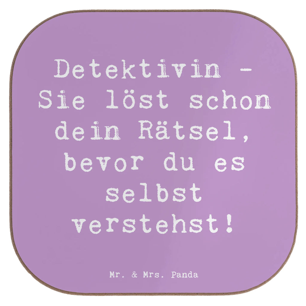 Square coaster Saying Detektivin - Sie löst schon dein Rätsel, bevor du es selbst verstehst! Bierdeckel, Untersetzer, Untersetzer Gläser, Holzuntersetzer, Untersetzer Design, Untersetzer Holz, Korkuntersetzer, Untersetzer aus Holz, Glasuntersetzer, Untersetzer für Gläser, Tassen Untersetzer, Getränkeuntersetzer, Beruf, Ausbildung, Jubiläum, Abschied, Rente, Kollege, Kollegin, Geschenk, Schenken, Arbeitskollege, Mitarbeiter, Firma, Danke, Dankeschön