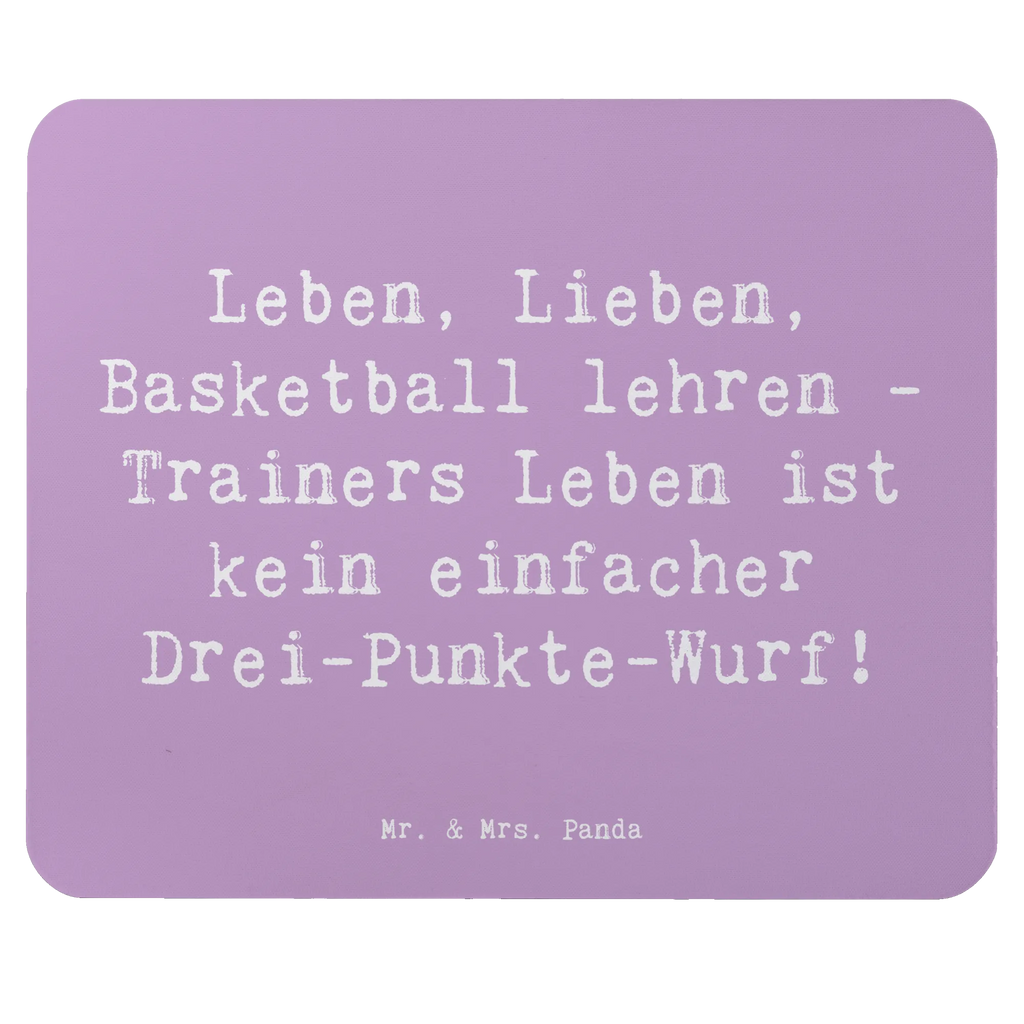 Mouse mat Saying Leben, Lieben, Basketball lehren - Trainers Leben ist kein einfacher Drei-Punkte-Wurf! Computer zubehör, Mauspad, Mausunterlage, Arbeitszimmer, PC Zubehör, Mauspad Büro, Mousepad, Designer Mauspad, Einzigartiges Mauspad, Büroausstattung, Beruf, Ausbildung, Jubiläum, Abschied, Rente, Kollege, Kollegin, Geschenk, Schenken, Arbeitskollege, Mitarbeiter, Firma, Danke, Dankeschön