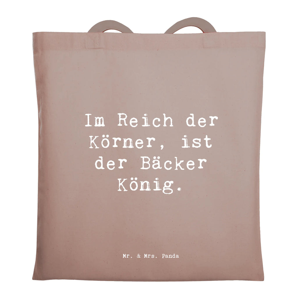 Tote bag Saying Im Reich der Körner, ist der Bäcker König. Beuteltasche, Beutel, Einkaufstasche, Jutebeutel, Stoffbeutel, Tasche, Shopper, Umhängetasche, Strandtasche, Schultertasche, Stofftasche, Tragetasche, Badetasche, Jutetasche, Einkaufstüte, Laptoptasche, Beruf, Ausbildung, Jubiläum, Abschied, Rente, Kollege, Kollegin, Geschenk, Schenken, Arbeitskollege, Mitarbeiter, Firma, Danke, Dankeschön