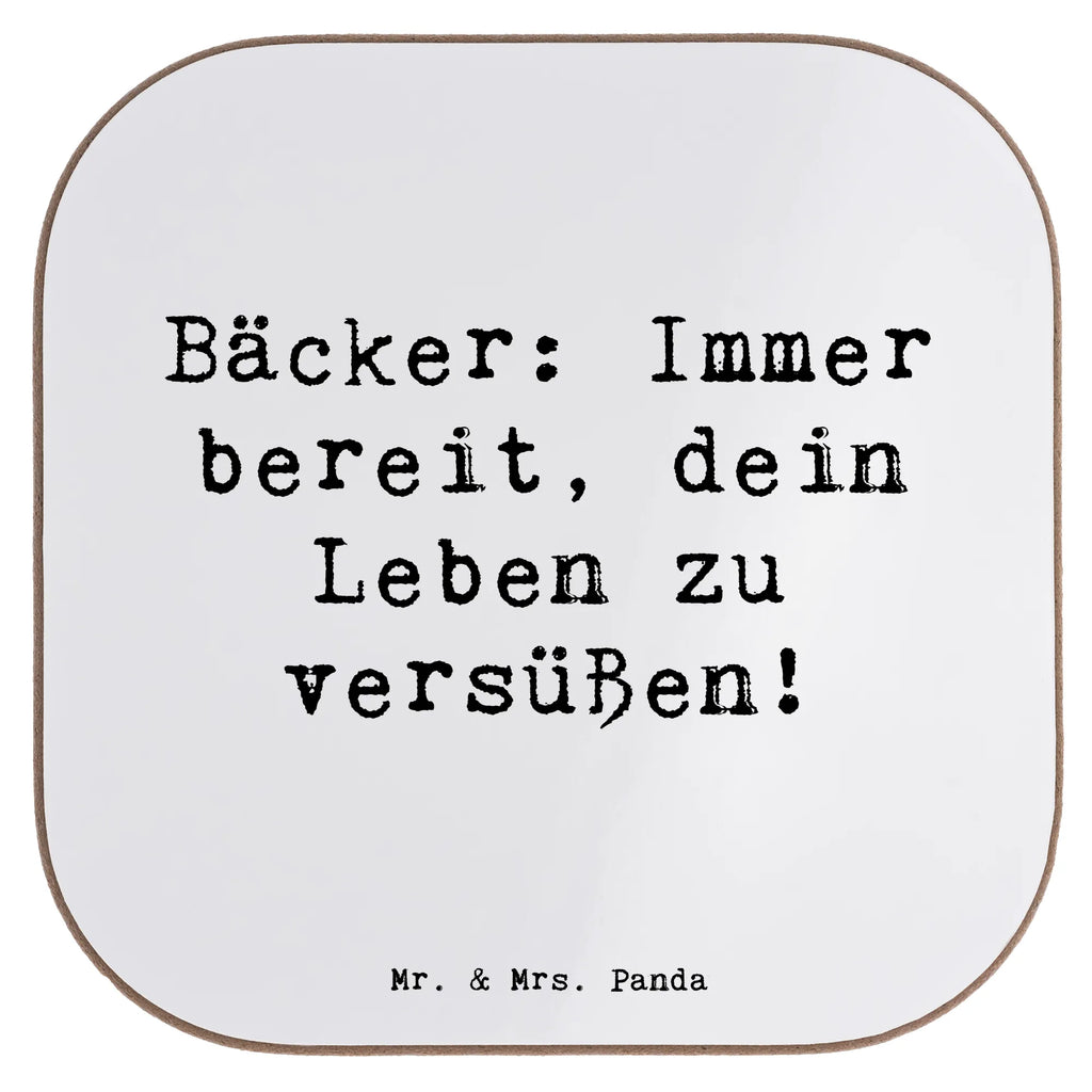 Square coaster Saying Bäcker: Immer bereit, dein Leben zu versüßen! Untersetzer Holz, Untersetzer, Getränkeuntersetzer, Tassen Untersetzer, Untersetzer Gläser, Untersetzer aus Holz, Glasuntersetzer, Korkuntersetzer, Bierdeckel, Untersetzer Design, Untersetzer für Gläser, Holzuntersetzer, Beruf, Ausbildung, Jubiläum, Abschied, Rente, Kollege, Kollegin, Geschenk, Schenken, Arbeitskollege, Mitarbeiter, Firma, Danke, Dankeschön