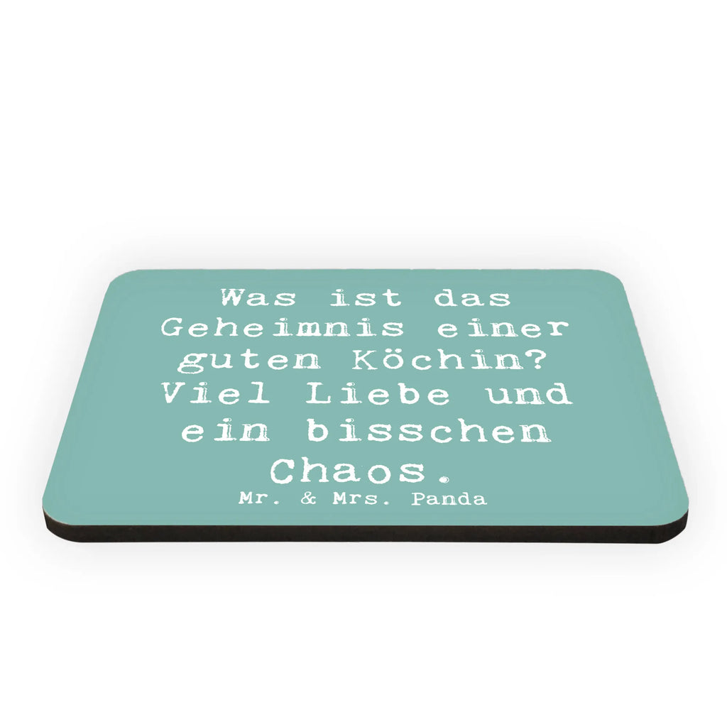 Magnet Spruch Was ist das Geheimnis einer guten Köchin? Viel Liebe und ein bisschen Chaos. Whiteboard Magnet, Motivmagnete, Dekomagnet, Kühlschrankmagnet, Notiz Magnet, Souvenir Magnet, Kühlschrank Dekoration, Pinnwandmagnet, Beruf, Ausbildung, Jubiläum, Abschied, Rente, Kollege, Kollegin, Geschenk, Schenken, Arbeitskollege, Mitarbeiter, Firma, Danke, Dankeschön