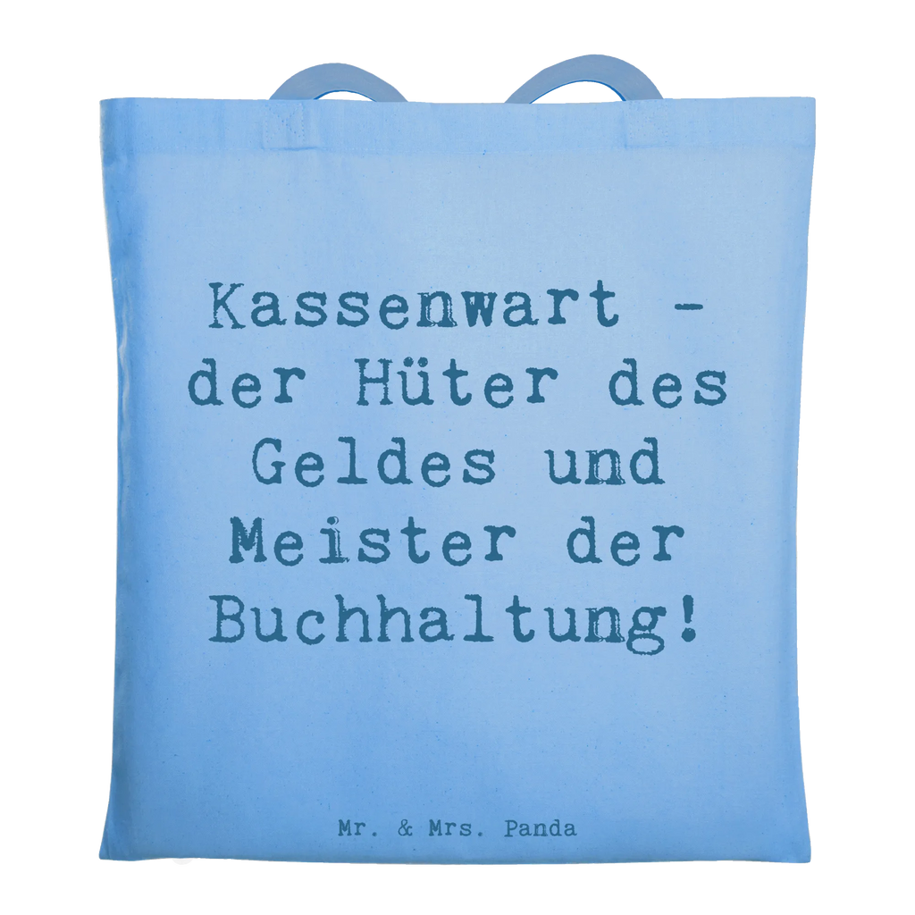 Tote bag Saying Kassenwart - der Hüter des Geldes und Meister der Buchhaltung! Strandtasche, Schultertasche, Laptoptasche, Badetasche, Beutel, Einkaufstasche, Stofftasche, Umhängetasche, Shopper, Tragetasche, Jutebeutel, Stoffbeutel, Jutetasche, Tasche, Einkaufstüte, Beuteltasche, Beruf, Ausbildung, Jubiläum, Abschied, Rente, Kollege, Kollegin, Geschenk, Schenken, Arbeitskollege, Mitarbeiter, Firma, Danke, Dankeschön