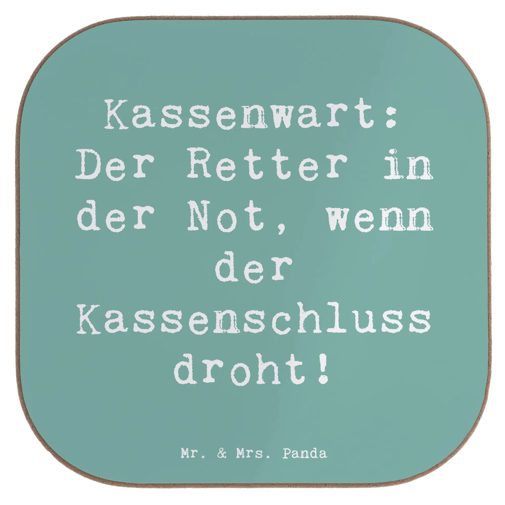 Square coaster Saying Kassenwart: Der Retter in der Not, wenn der Kassenschluss droht! Untersetzer für Gläser, Getränkeuntersetzer, Untersetzer, Korkuntersetzer, Untersetzer Holz, Untersetzer aus Holz, Untersetzer Gläser, Glasuntersetzer, Untersetzer Design, Bierdeckel, Tassen Untersetzer, Holzuntersetzer, Beruf, Ausbildung, Jubiläum, Abschied, Rente, Kollege, Kollegin, Geschenk, Schenken, Arbeitskollege, Mitarbeiter, Firma, Danke, Dankeschön