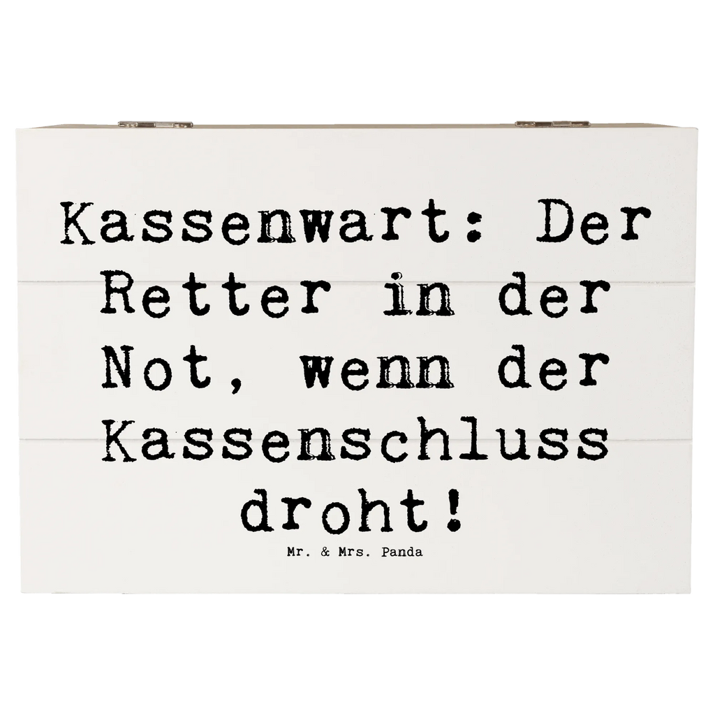 Holzkiste Spruch Kassenwart: Der Retter in der Not, wenn der Kassenschluss droht! Geschenkbox, Kiste, Schatulle, XXL, Erinnerungsbox, Holzkiste, Dekokiste, Schatzkiste, Aufbewahrungsbox, Erinnerungskiste, Truhe, Geschenkdose, Beruf, Ausbildung, Jubiläum, Abschied, Rente, Kollege, Kollegin, Geschenk, Schenken, Arbeitskollege, Mitarbeiter, Firma, Danke, Dankeschön