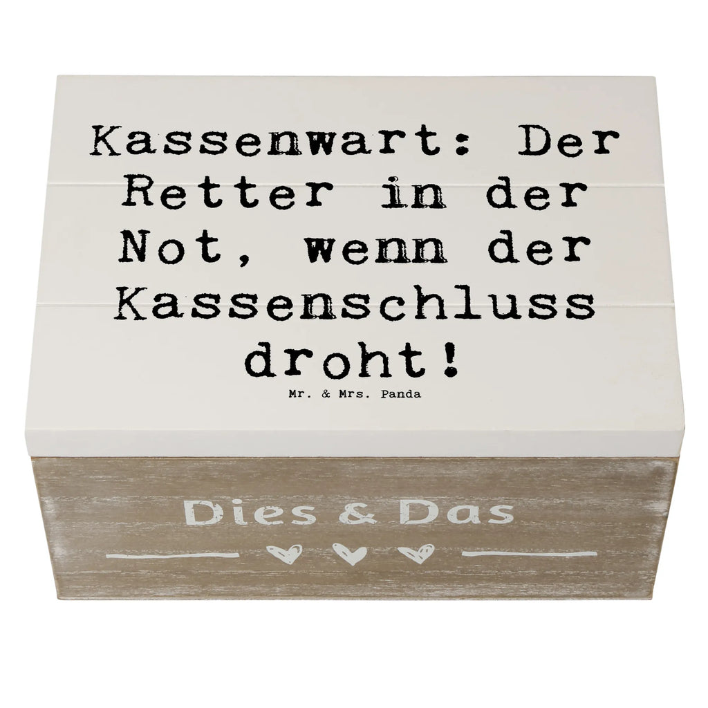 Holzkiste Spruch Kassenwart: Der Retter in der Not, wenn der Kassenschluss droht! Geschenkbox, Kiste, Schatulle, XXL, Erinnerungsbox, Holzkiste, Dekokiste, Schatzkiste, Aufbewahrungsbox, Erinnerungskiste, Truhe, Geschenkdose, Beruf, Ausbildung, Jubiläum, Abschied, Rente, Kollege, Kollegin, Geschenk, Schenken, Arbeitskollege, Mitarbeiter, Firma, Danke, Dankeschön