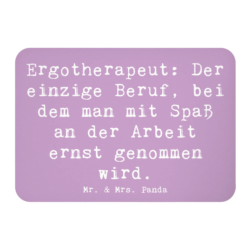 Magnet Spruch Ergotherapeut: Der einzige Beruf, bei dem man mit Spaß an der Arbeit ernst genommen wird. Notiz Magnet, Pinnwandmagnet, Motivmagnete, Dekomagnet, Kühlschrankmagnet, Kühlschrank Dekoration, Whiteboard Magnet, Souvenir Magnet, Beruf, Ausbildung, Jubiläum, Abschied, Rente, Kollege, Kollegin, Geschenk, Schenken, Arbeitskollege, Mitarbeiter, Firma, Danke, Dankeschön