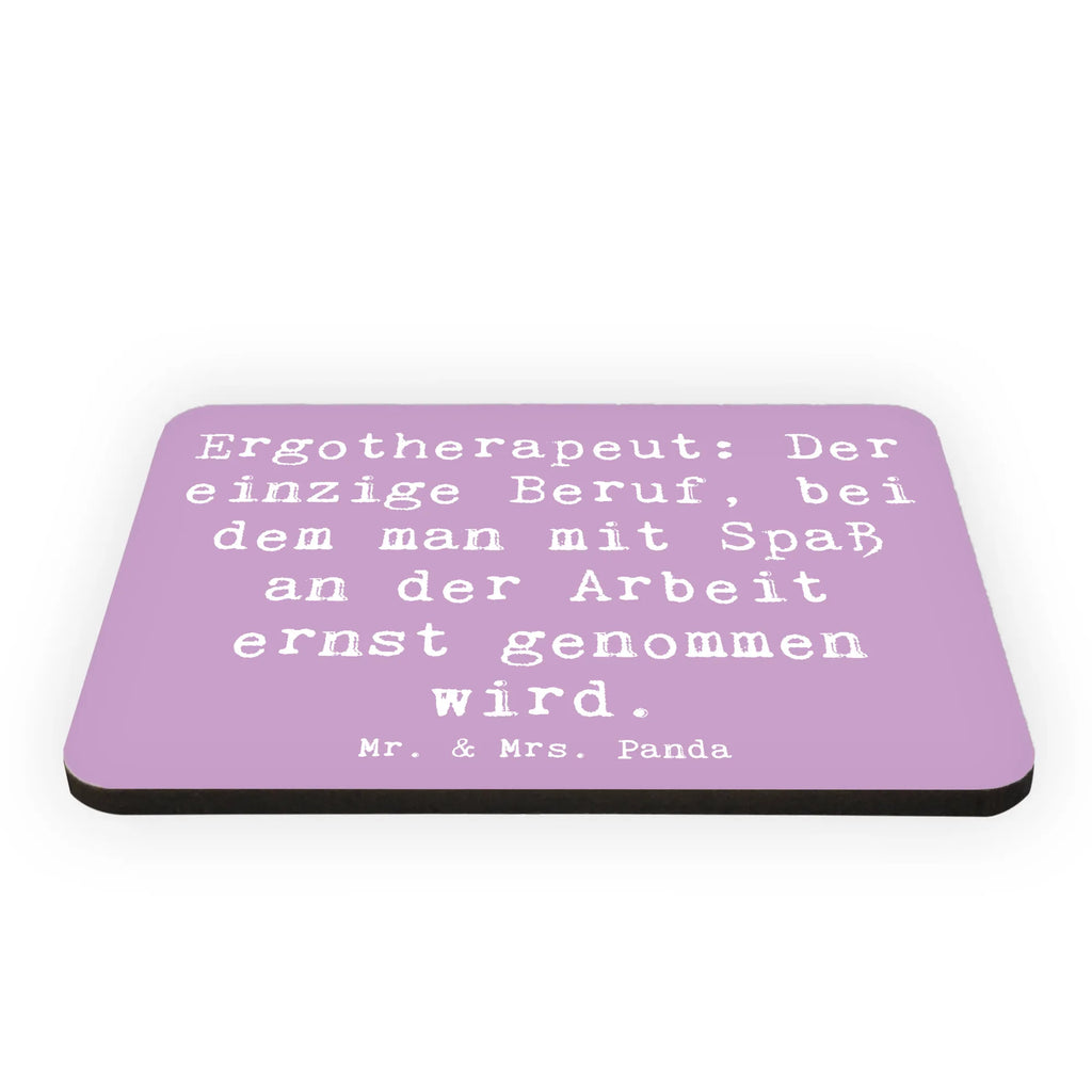 Magnet Spruch Ergotherapeut: Der einzige Beruf, bei dem man mit Spaß an der Arbeit ernst genommen wird. Notiz Magnet, Pinnwandmagnet, Motivmagnete, Dekomagnet, Kühlschrankmagnet, Kühlschrank Dekoration, Whiteboard Magnet, Souvenir Magnet, Beruf, Ausbildung, Jubiläum, Abschied, Rente, Kollege, Kollegin, Geschenk, Schenken, Arbeitskollege, Mitarbeiter, Firma, Danke, Dankeschön