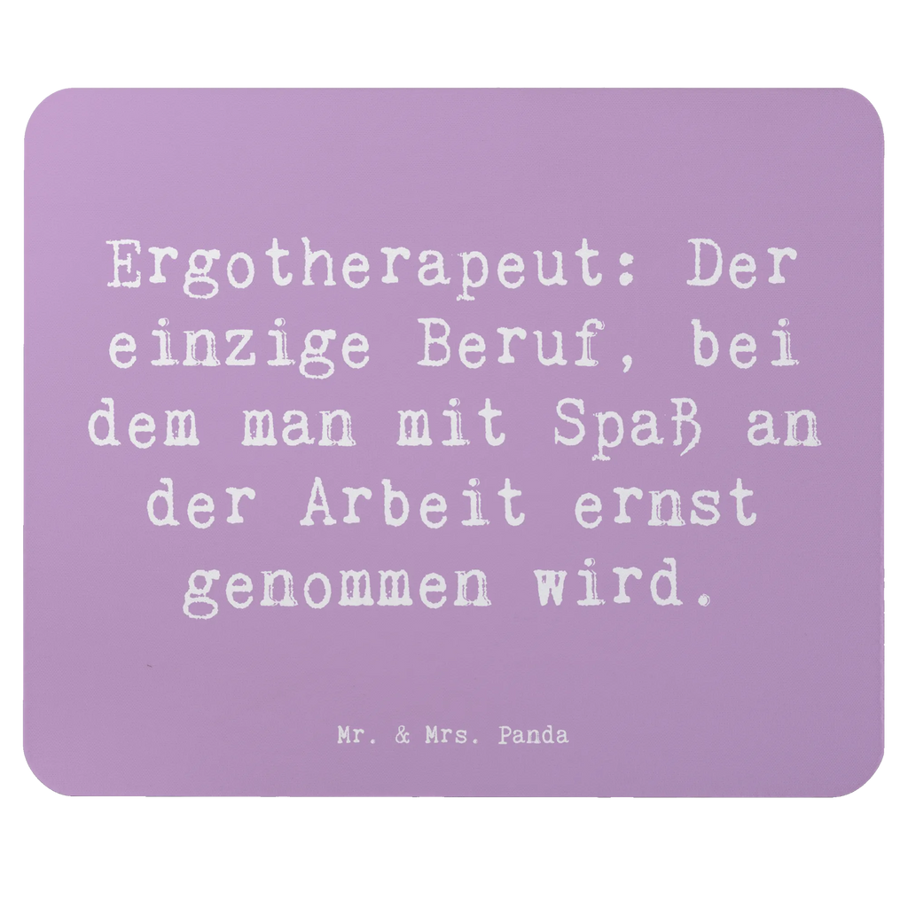 Mauspad Spruch Ergotherapeut: Der einzige Beruf, bei dem man mit Spaß an der Arbeit ernst genommen wird. Mausunterlage, Mauspad Büro, PC Zubehör, Mauspad, Arbeitszimmer, Büroausstattung, Einzigartiges Mauspad, Mousepad, Computer zubehör, Designer Mauspad, Beruf, Ausbildung, Jubiläum, Abschied, Rente, Kollege, Kollegin, Geschenk, Schenken, Arbeitskollege, Mitarbeiter, Firma, Danke, Dankeschön