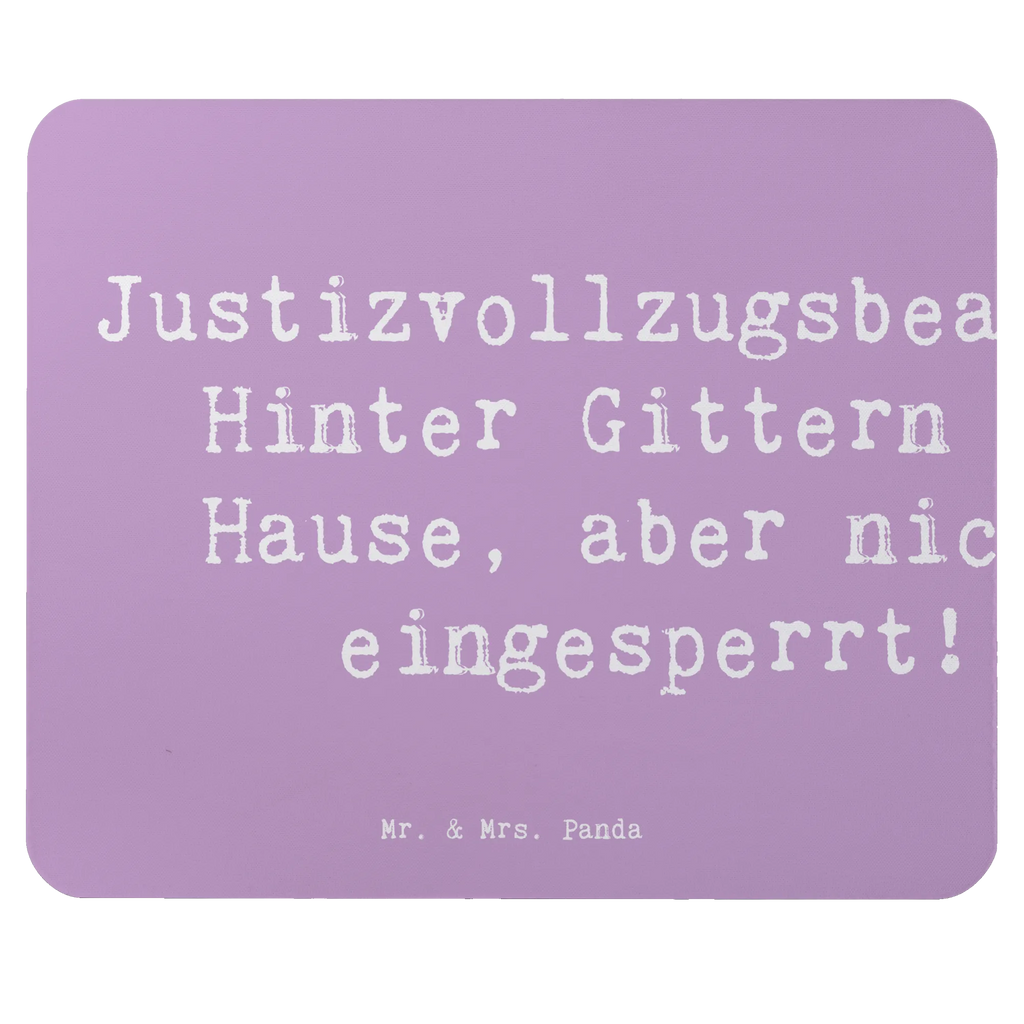 Mouse mat Saying Justizvollzugsbeamte: Hinter Gittern zu Hause, aber nicht eingesperrt! Mousepad, PC Zubehör, Büroausstattung, Arbeitszimmer, Mausunterlage, Computer zubehör, Designer Mauspad, Mauspad, Mauspad Büro, Einzigartiges Mauspad, Beruf, Ausbildung, Jubiläum, Abschied, Rente, Kollege, Kollegin, Geschenk, Schenken, Arbeitskollege, Mitarbeiter, Firma, Danke, Dankeschön