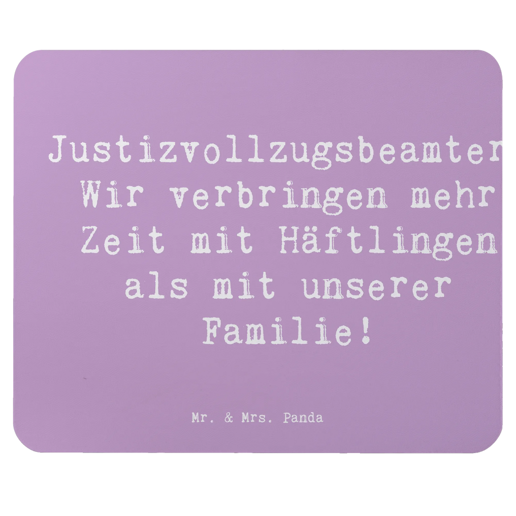 Mouse mat Saying Justizvollzugsbeamter: Wir verbringen mehr Zeit mit Häftlingen als mit unserer Familie! Mausunterlage, Mauspad, Büroausstattung, Arbeitszimmer, Designer Mauspad, Mauspad Büro, Computer zubehör, Mousepad, PC Zubehör, Einzigartiges Mauspad, Beruf, Ausbildung, Jubiläum, Abschied, Rente, Kollege, Kollegin, Geschenk, Schenken, Arbeitskollege, Mitarbeiter, Firma, Danke, Dankeschön