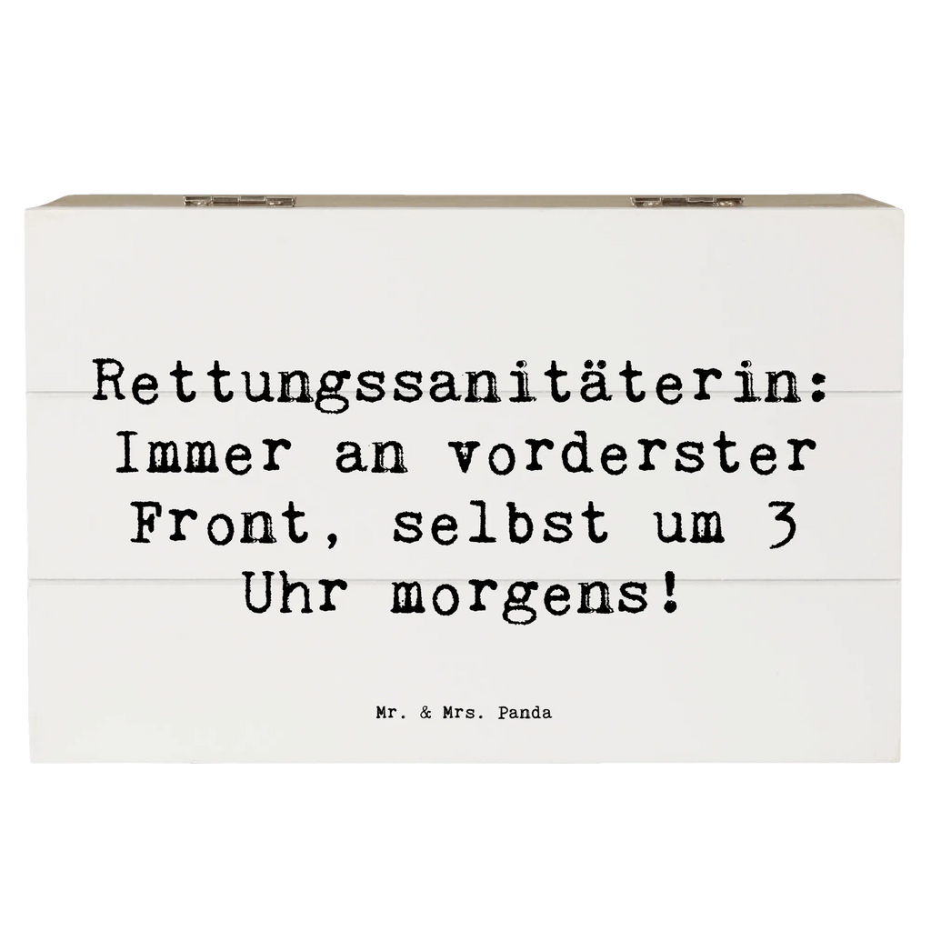 Holzkiste Spruch Rettungssanitäterin: Immer an vorderster Front, selbst um 3 Uhr morgens! Schatulle, Kiste, Erinnerungsbox, Geschenkdose, Dekokiste, Truhe, Holzkiste, Erinnerungskiste, XXL, Geschenkbox, Schatzkiste, Aufbewahrungsbox, Beruf, Ausbildung, Jubiläum, Abschied, Rente, Kollege, Kollegin, Geschenk, Schenken, Arbeitskollege, Mitarbeiter, Firma, Danke, Dankeschön