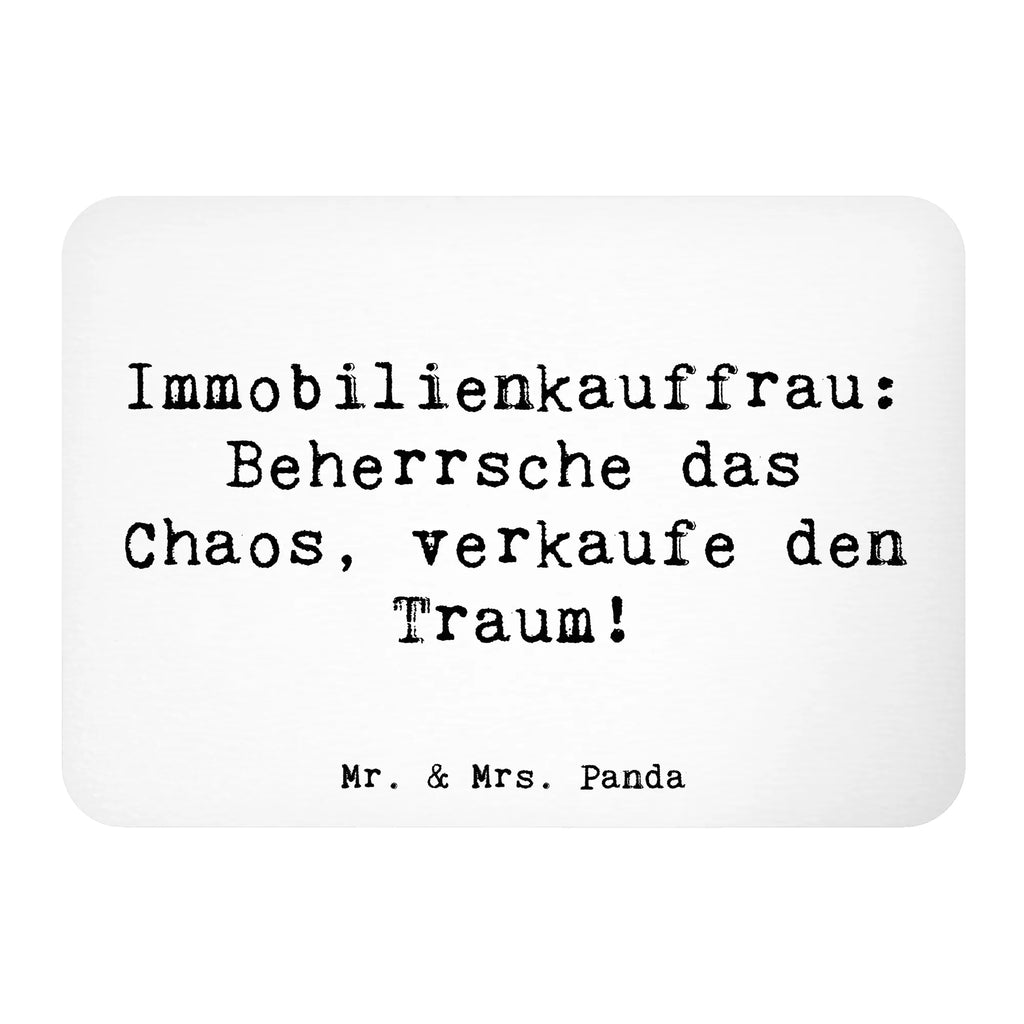Magnet Saying Immobilienkauffrau: Beherrsche das Chaos, verkaufe den Traum! Souvenir Magnet, Whiteboard Magnet, Dekomagnet, Kühlschrankmagnet, Pinnwandmagnet, Notiz Magnet, Motivmagnete, Kühlschrank Dekoration, Beruf, Ausbildung, Jubiläum, Abschied, Rente, Kollege, Kollegin, Geschenk, Schenken, Arbeitskollege, Mitarbeiter, Firma, Danke, Dankeschön