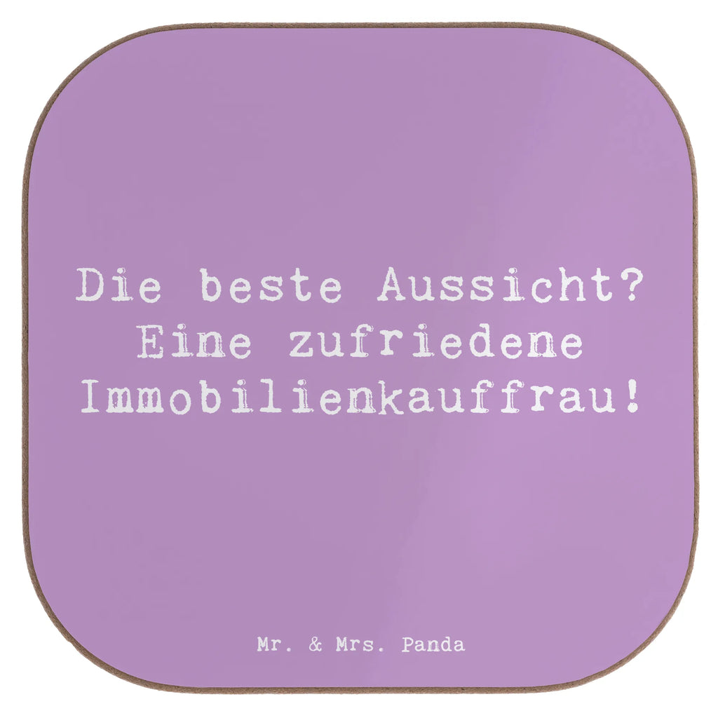 Square coaster Saying Die beste Aussicht? Eine zufriedene Immobilienkauffrau! Tassen Untersetzer, Glasuntersetzer, Holzuntersetzer, Korkuntersetzer, Untersetzer für Gläser, Bierdeckel, Untersetzer Gläser, Untersetzer Holz, Untersetzer, Untersetzer aus Holz, Untersetzer Design, Getränkeuntersetzer, Beruf, Ausbildung, Jubiläum, Abschied, Rente, Kollege, Kollegin, Geschenk, Schenken, Arbeitskollege, Mitarbeiter, Firma, Danke, Dankeschön