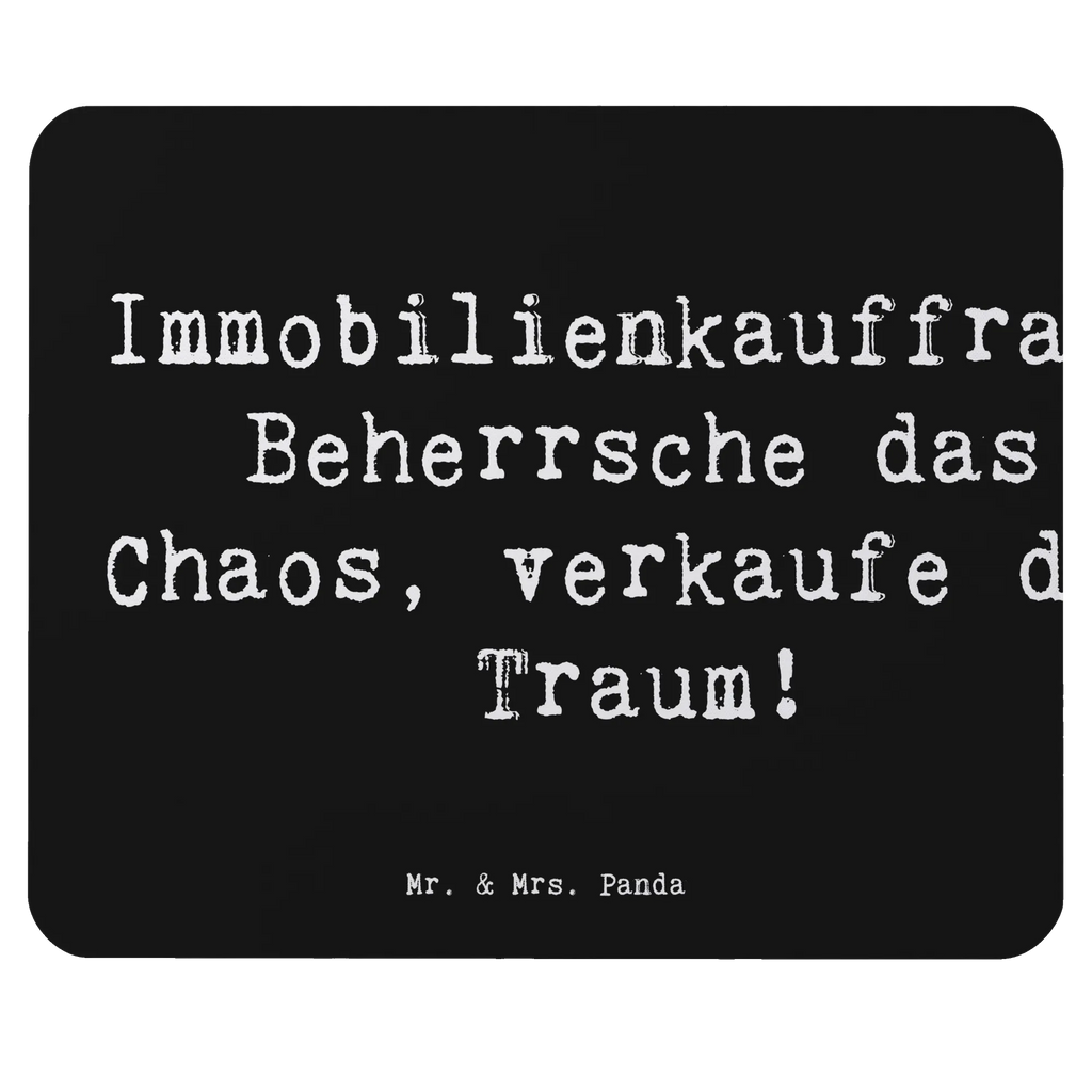 Mouse mat Saying Immobilienkauffrau: Beherrsche das Chaos, verkaufe den Traum! Einzigartiges Mauspad, Mauspad, Designer Mauspad, Büroausstattung, Arbeitszimmer, Computer zubehör, Mousepad, Mausunterlage, PC Zubehör, Mauspad Büro, Beruf, Ausbildung, Jubiläum, Abschied, Rente, Kollege, Kollegin, Geschenk, Schenken, Arbeitskollege, Mitarbeiter, Firma, Danke, Dankeschön