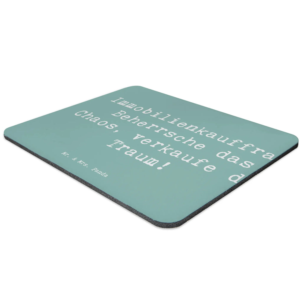 Mouse mat Saying Immobilienkauffrau: Beherrsche das Chaos, verkaufe den Traum! Einzigartiges Mauspad, Mauspad, Designer Mauspad, Büroausstattung, Arbeitszimmer, Computer zubehör, Mousepad, Mausunterlage, PC Zubehör, Mauspad Büro, Beruf, Ausbildung, Jubiläum, Abschied, Rente, Kollege, Kollegin, Geschenk, Schenken, Arbeitskollege, Mitarbeiter, Firma, Danke, Dankeschön