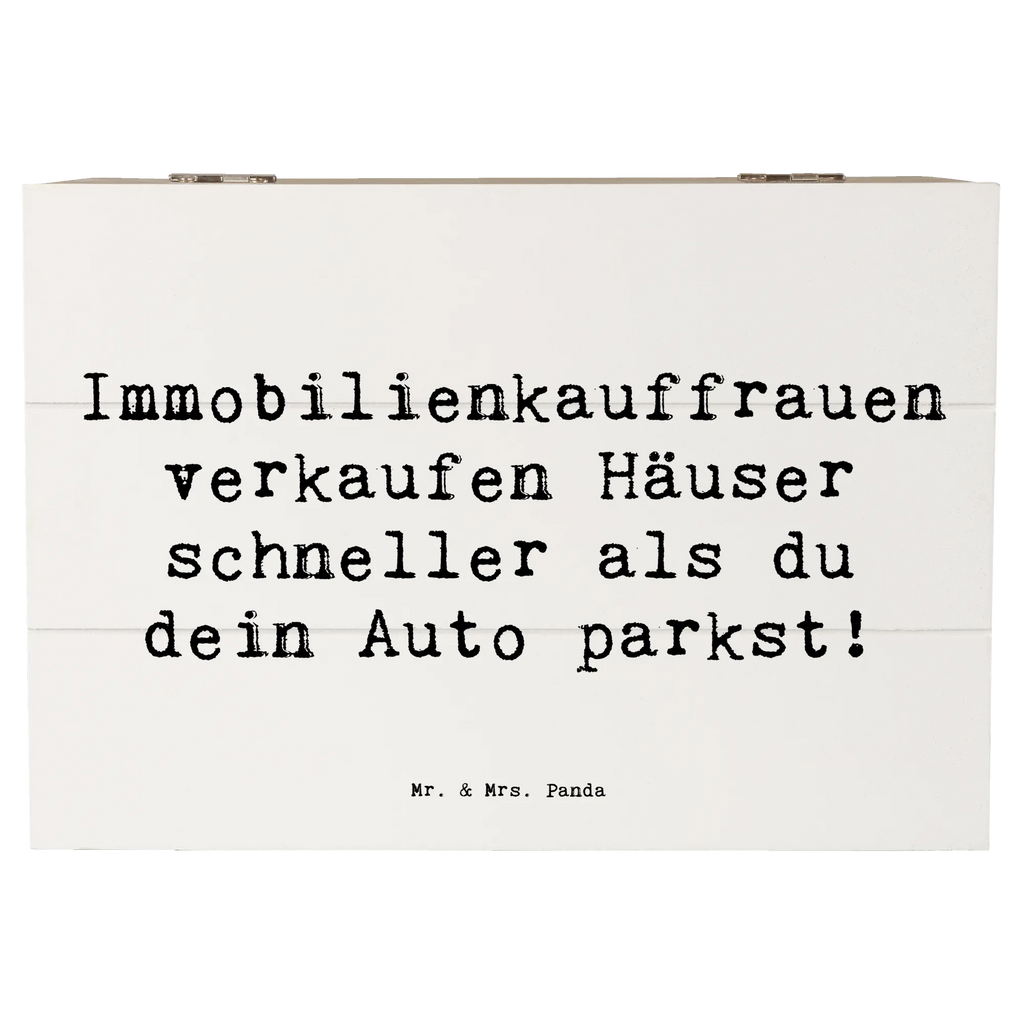 Holzkiste Spruch Immobilienkauffrauen verkaufen Häuser schneller als du dein Auto parkst! XXL, Aufbewahrungsbox, Geschenkbox, Erinnerungskiste, Schatulle, Schatzkiste, Truhe, Geschenkdose, Dekokiste, Kiste, Erinnerungsbox, Holzkiste, Beruf, Ausbildung, Jubiläum, Abschied, Rente, Kollege, Kollegin, Geschenk, Schenken, Arbeitskollege, Mitarbeiter, Firma, Danke, Dankeschön