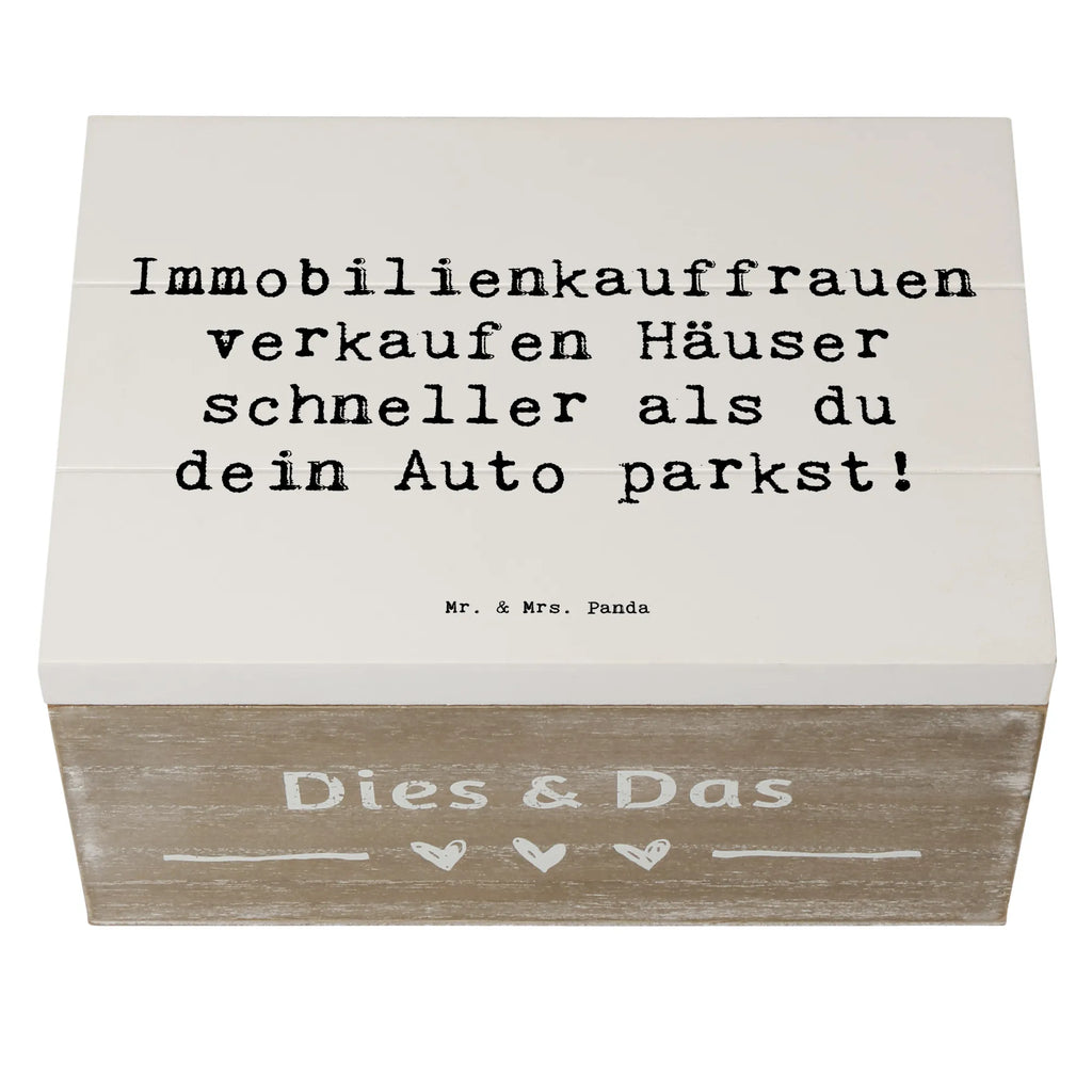 Holzkiste Spruch Immobilienkauffrauen verkaufen Häuser schneller als du dein Auto parkst! XXL, Aufbewahrungsbox, Geschenkbox, Erinnerungskiste, Schatulle, Schatzkiste, Truhe, Geschenkdose, Dekokiste, Kiste, Erinnerungsbox, Holzkiste, Beruf, Ausbildung, Jubiläum, Abschied, Rente, Kollege, Kollegin, Geschenk, Schenken, Arbeitskollege, Mitarbeiter, Firma, Danke, Dankeschön