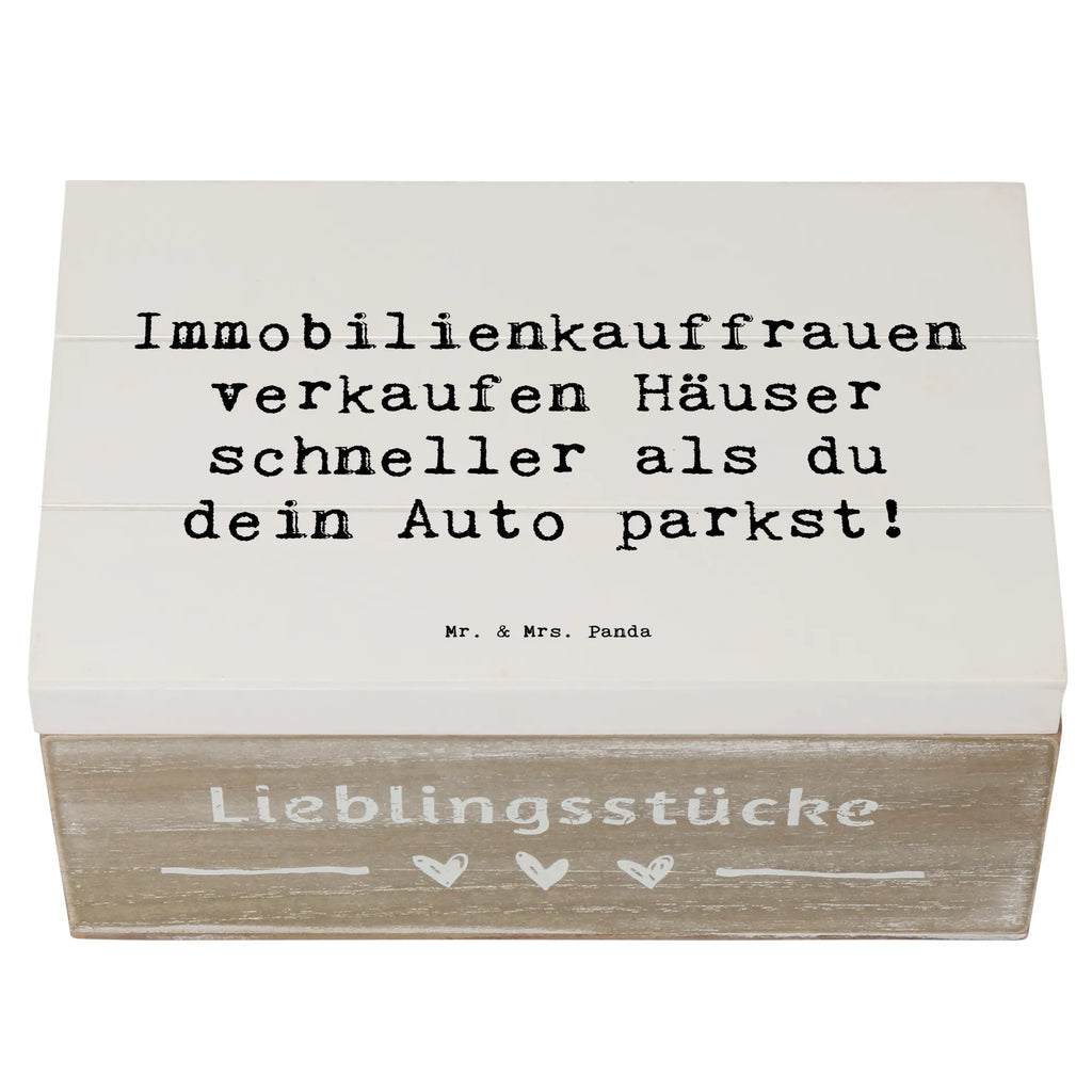 Holzkiste Spruch Immobilienkauffrauen verkaufen Häuser schneller als du dein Auto parkst! XXL, Aufbewahrungsbox, Geschenkbox, Erinnerungskiste, Schatulle, Schatzkiste, Truhe, Geschenkdose, Dekokiste, Kiste, Erinnerungsbox, Holzkiste, Beruf, Ausbildung, Jubiläum, Abschied, Rente, Kollege, Kollegin, Geschenk, Schenken, Arbeitskollege, Mitarbeiter, Firma, Danke, Dankeschön