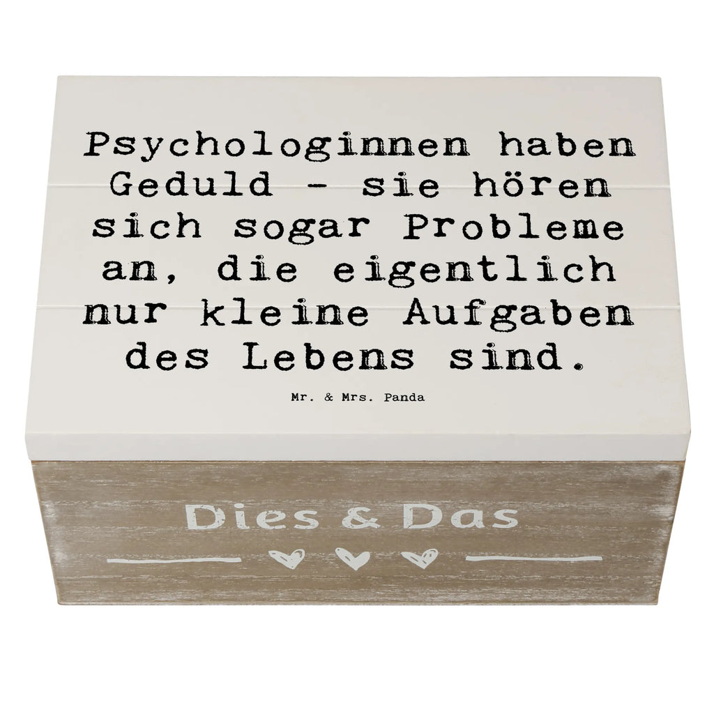 Holzkiste Spruch Geduldige Psychologin Dekokiste, Holzkiste, Truhe, Geschenkdose, Erinnerungsbox, Kiste, Schatulle, Schatzkiste, Geschenkbox, Erinnerungskiste, XXL, Aufbewahrungsbox, Beruf, Ausbildung, Jubiläum, Abschied, Rente, Kollege, Kollegin, Geschenk, Schenken, Arbeitskollege, Mitarbeiter, Firma, Danke, Dankeschön