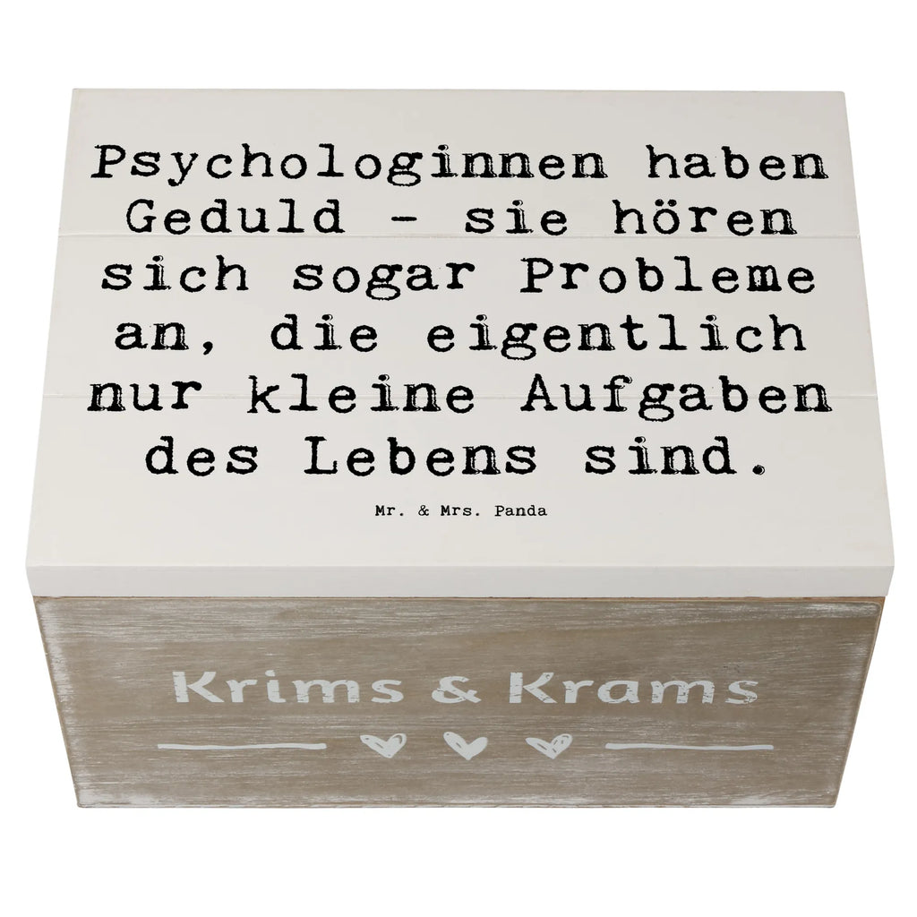 Holzkiste Spruch Geduldige Psychologin Dekokiste, Holzkiste, Truhe, Geschenkdose, Erinnerungsbox, Kiste, Schatulle, Schatzkiste, Geschenkbox, Erinnerungskiste, XXL, Aufbewahrungsbox, Beruf, Ausbildung, Jubiläum, Abschied, Rente, Kollege, Kollegin, Geschenk, Schenken, Arbeitskollege, Mitarbeiter, Firma, Danke, Dankeschön